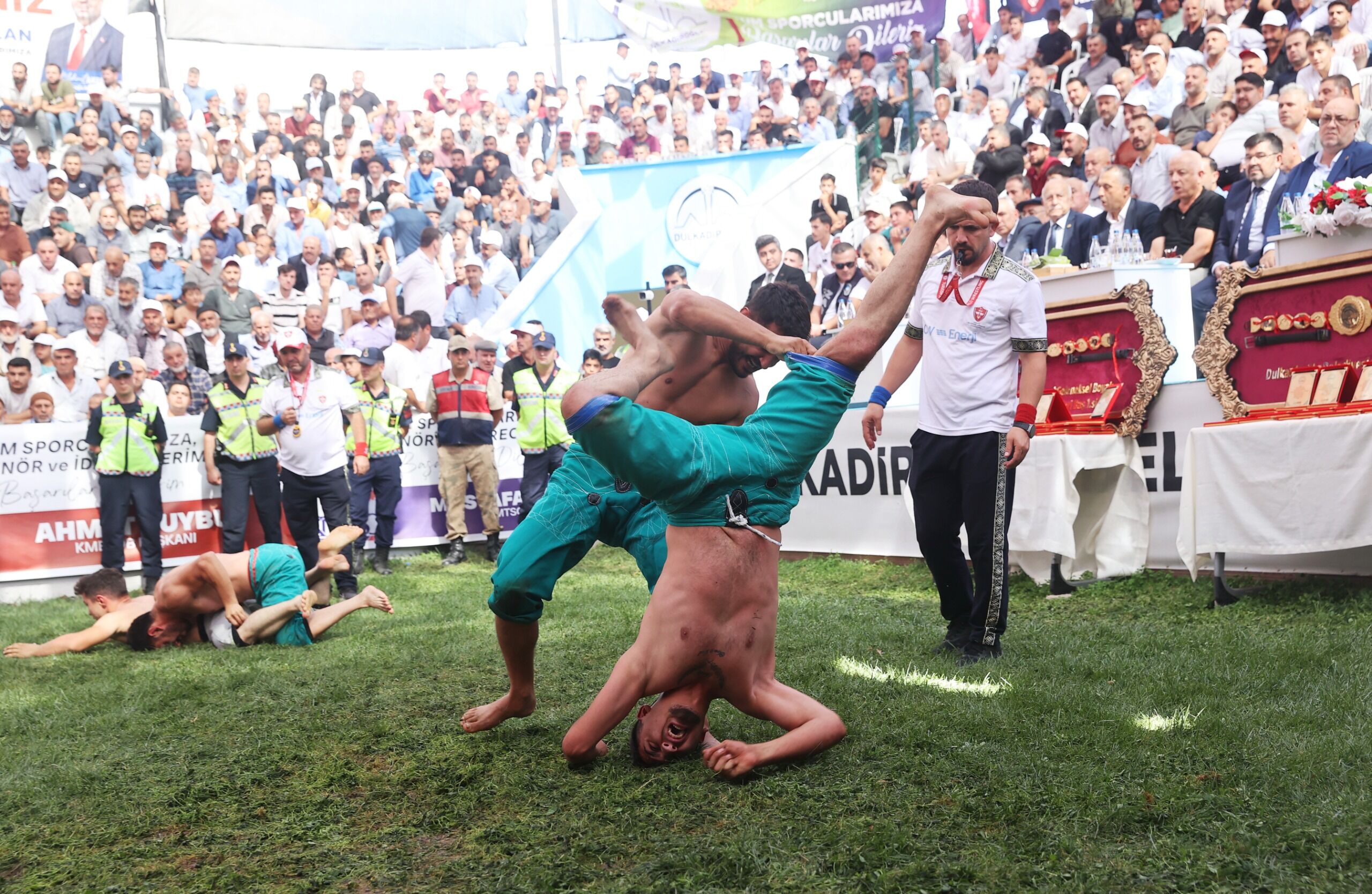 Bertiz Boyalı Şalvar Güreşleri’nde Şampiyonlar Belli Oldu (5)