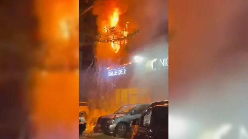 Düğün salonunda çıkan yangında 22 kişi hayatını kaybetti
