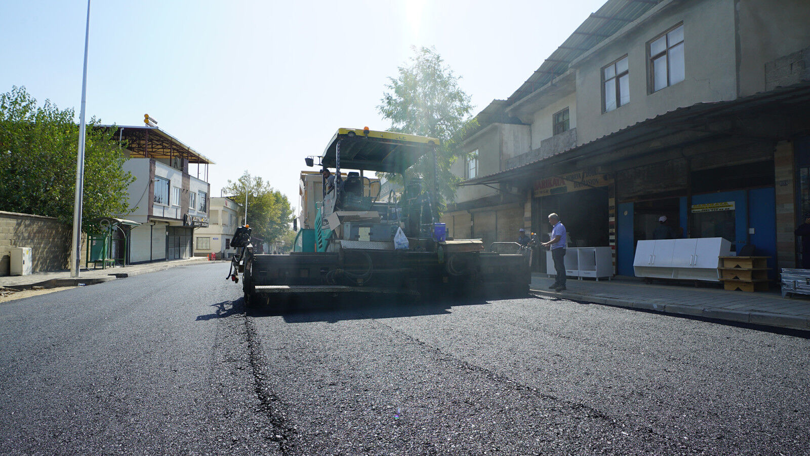 Dulkadiroğlu’nda Alpaslan Caddesi Yenileniyor (1)