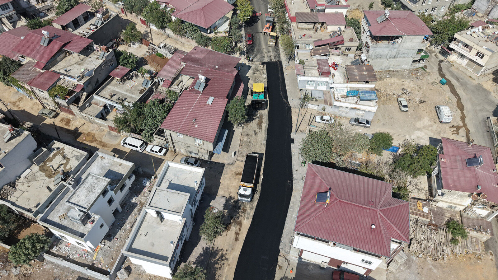 Dulkadiroğlu’nda Alpaslan Caddesi yenileniyor