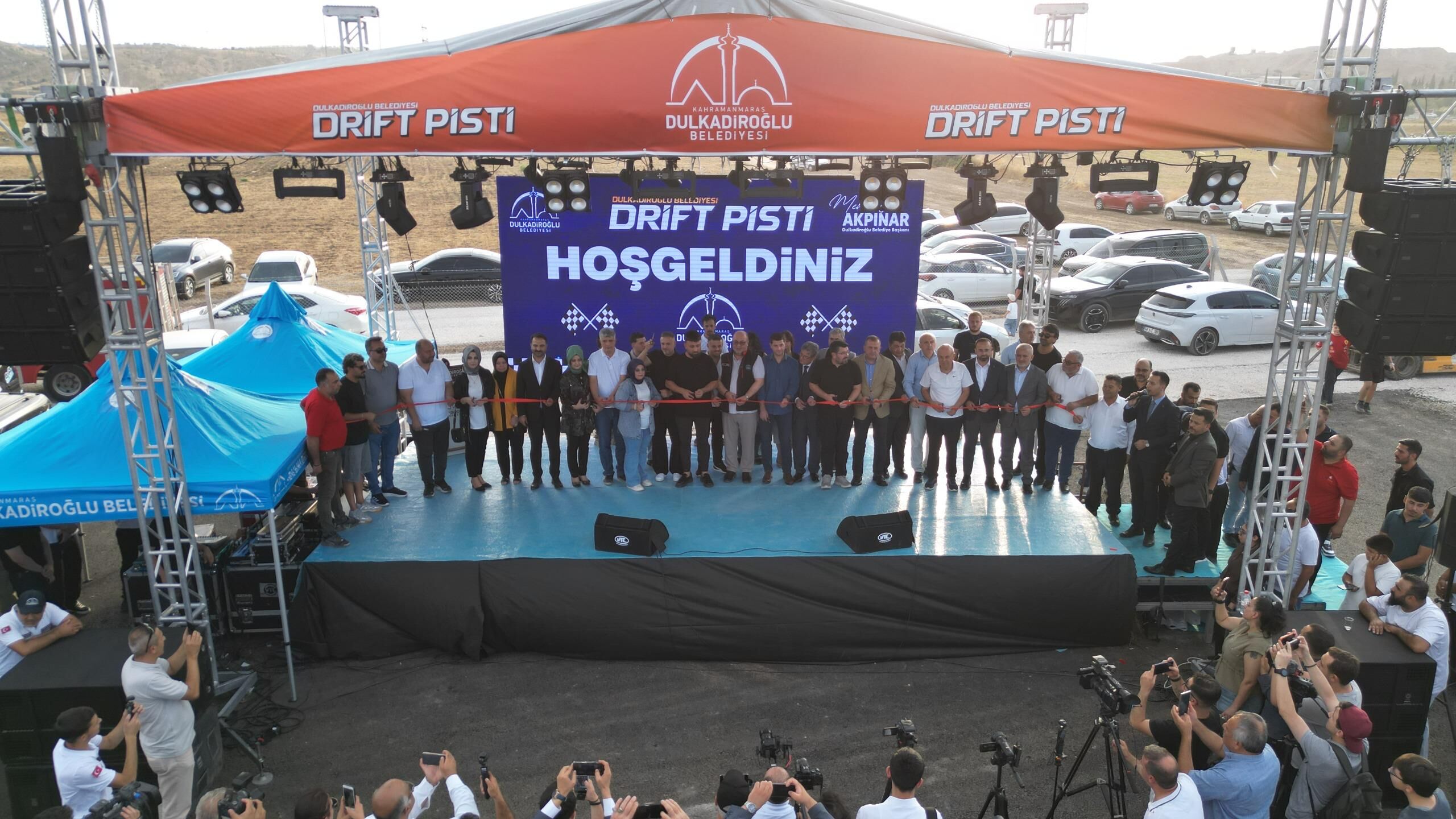 Dulkadiroğlu’nda Drift Heyecanı Başladı Yeni Pist Kapılarını Açtı (2)