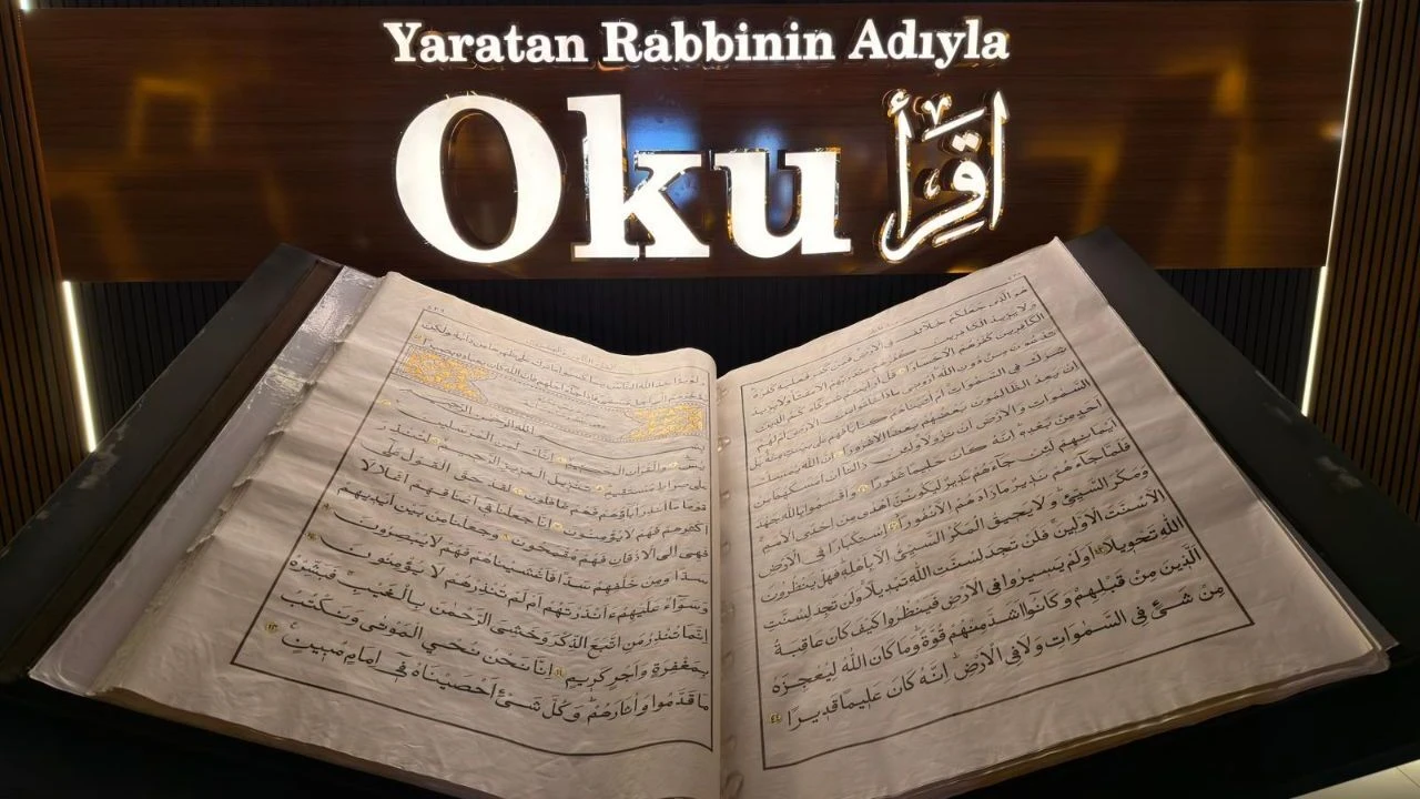 Dünyanın en büyük ikinci Kur’an-ı Kerim’i Kahramanmaraş’ta
