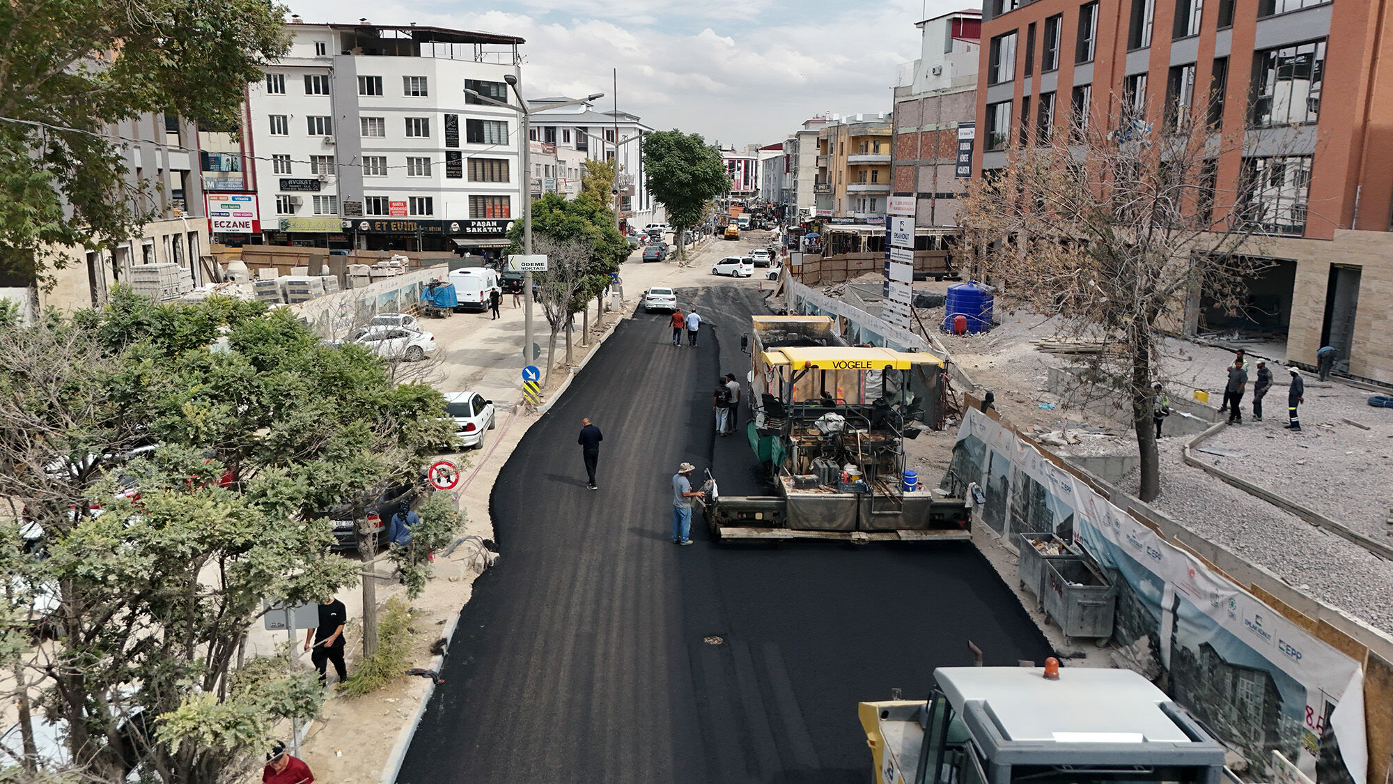 Elbistan’da 2 Kilometrelik Yol Yenileniyor (1)