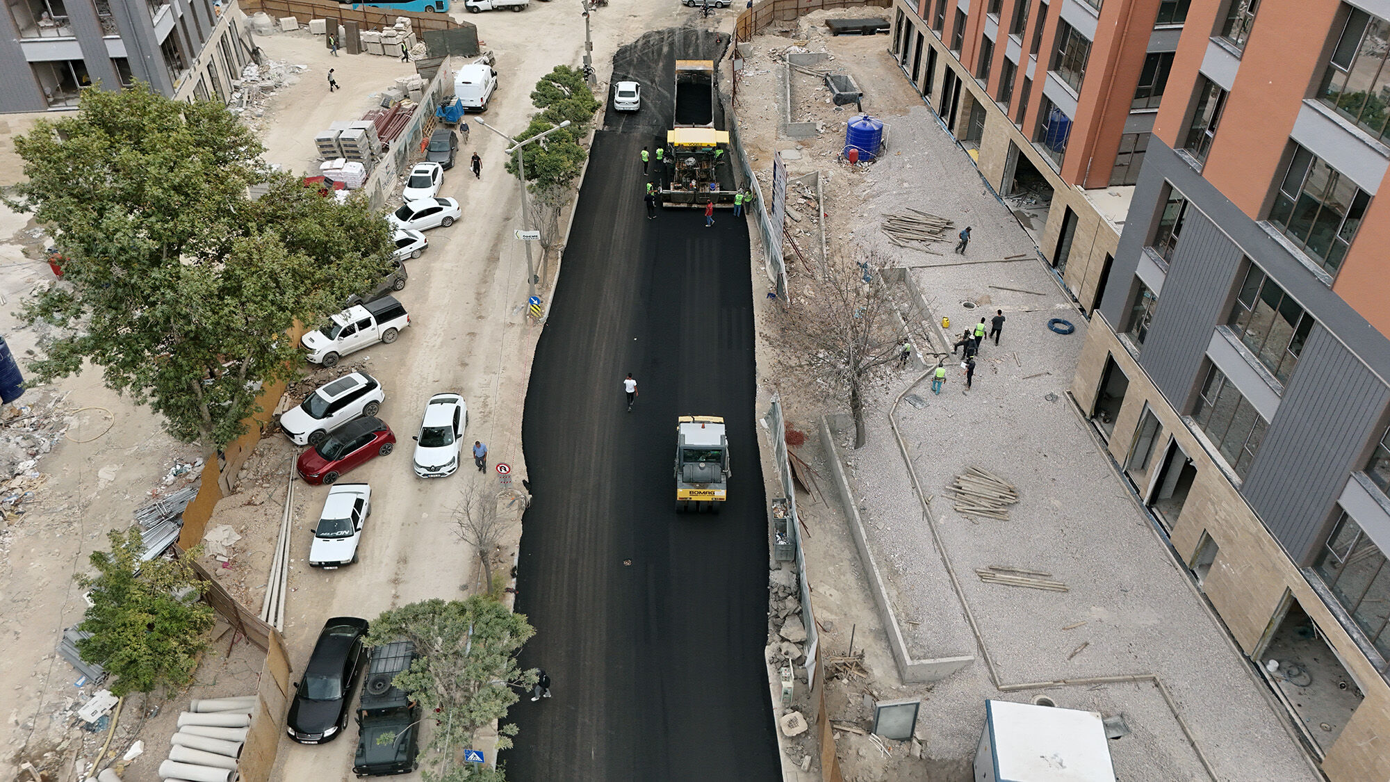 Elbistan’da 2 Kilometrelik Yol Yenileniyor (3)