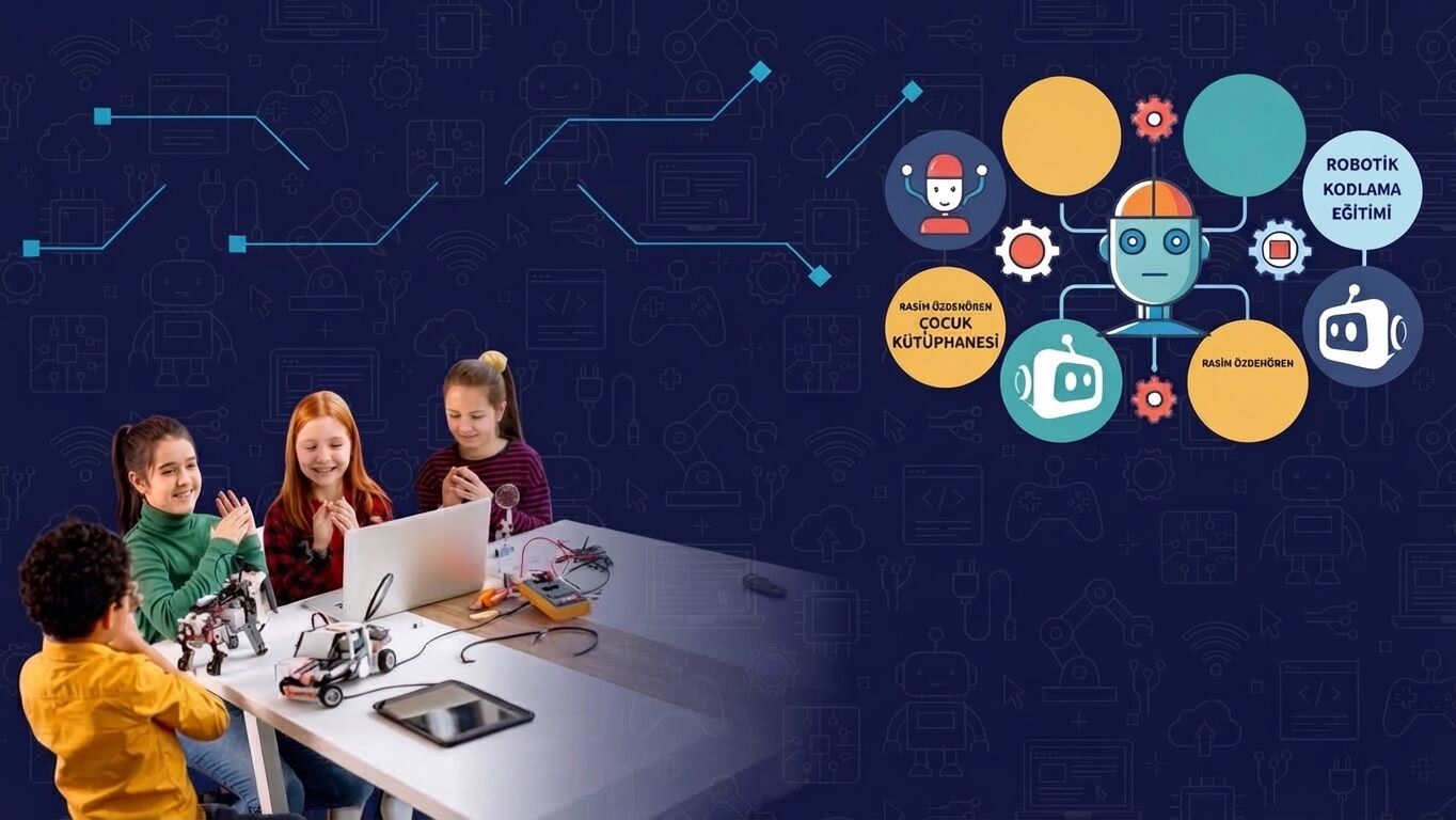 Kahramanmaraş’ta öğrencilere ücretsiz Robotik Kodlama Kursu