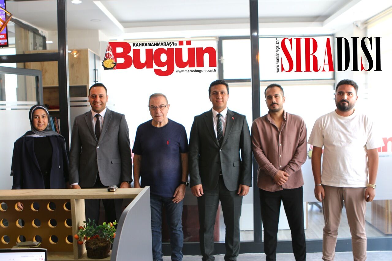 İletişim Başkanlığı’ndan Kahramanmaraş’ta Bugün Gazetesi’ne ziyaret
