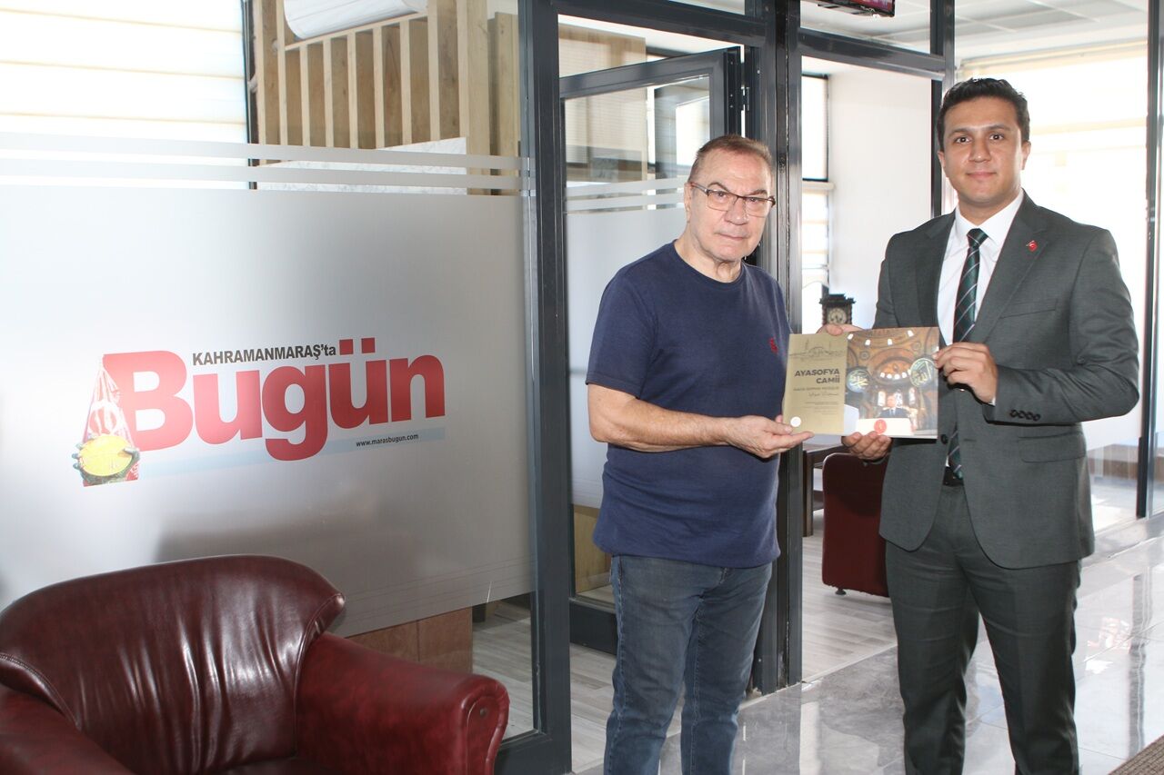 İletişim Başkanlığı Bölge Müdürü Çivi, Kahramanmaraş’ta Bugün’ü Ziyaret Etti (2)-1
