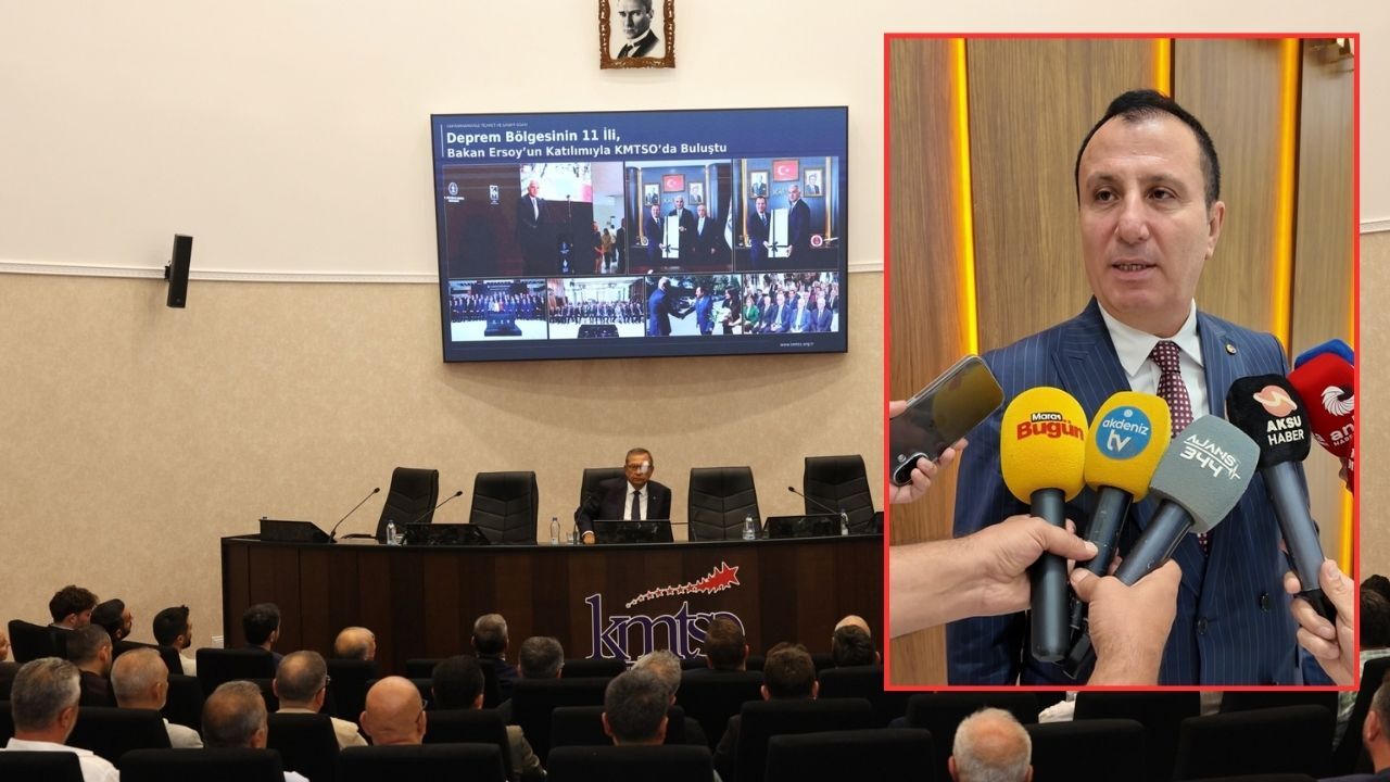 Kahramanmaraş KMTSO’da seçim öncesi son toplantı gerçekleştirildi