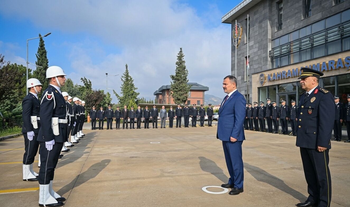 Kahramanmaraş’ın yeni Emniyet Müdürü Beyti Kalaycı göreve başladı