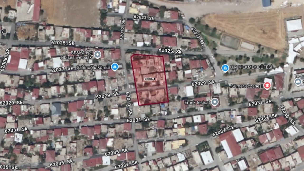 Kahramanmaraş’ta 4 milyon 262 bin TL değerindeki taşınmaz icradan satılacak