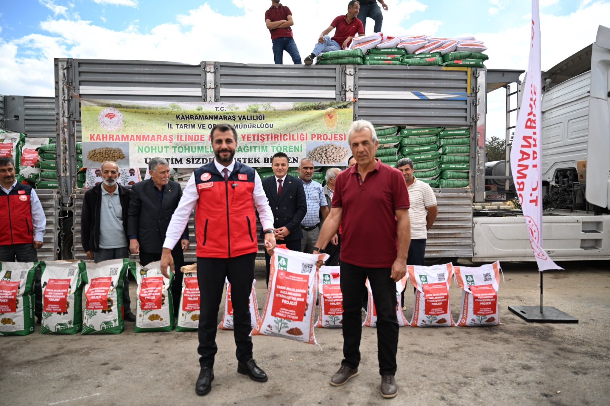 Kahramanmaraş’ta Çiftçiye 144 Ton Tohum Desteği (2)