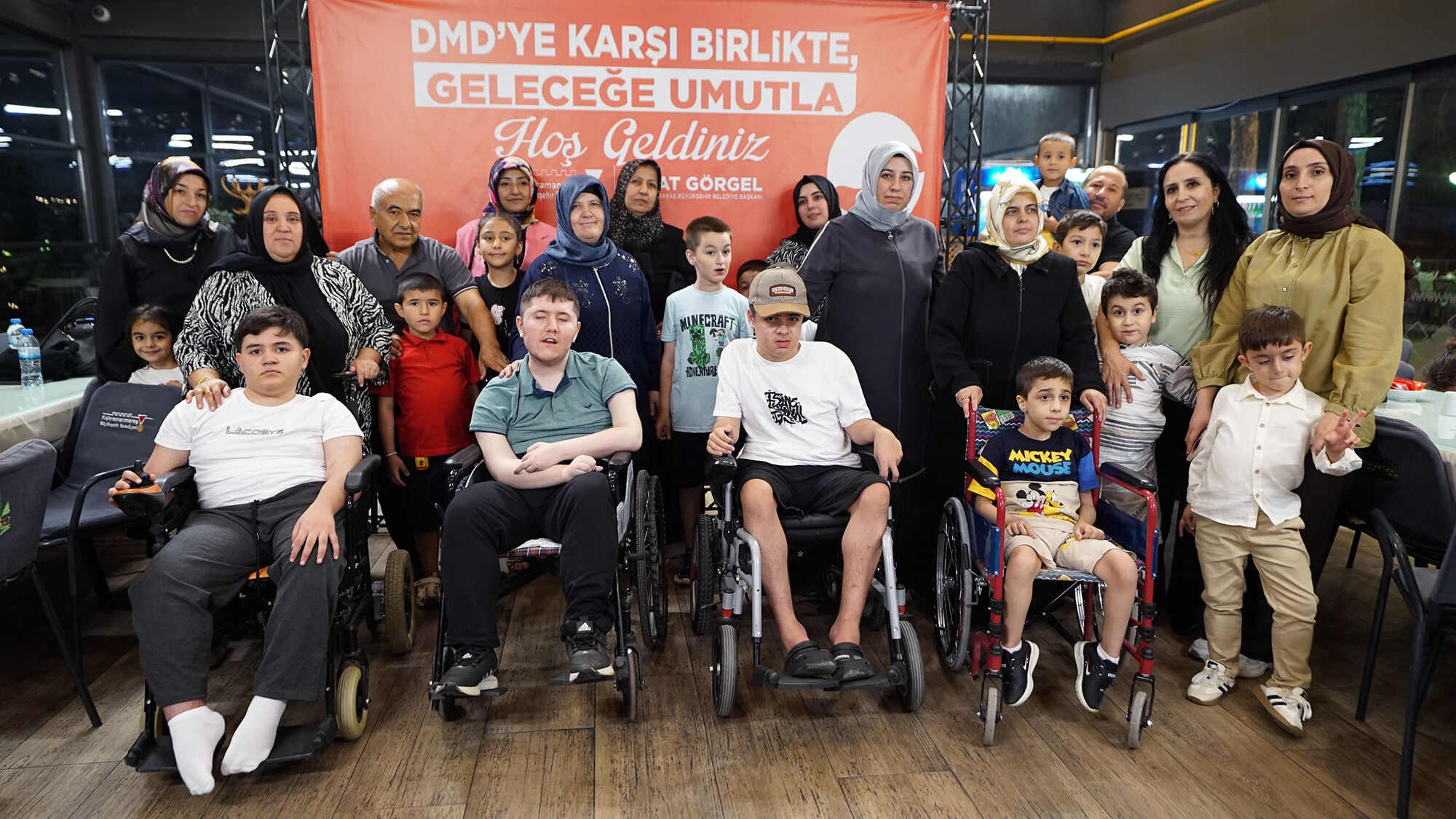 Kahramanmaraş’ta DMD farkındalığı için yürek ısıtan etkinlik