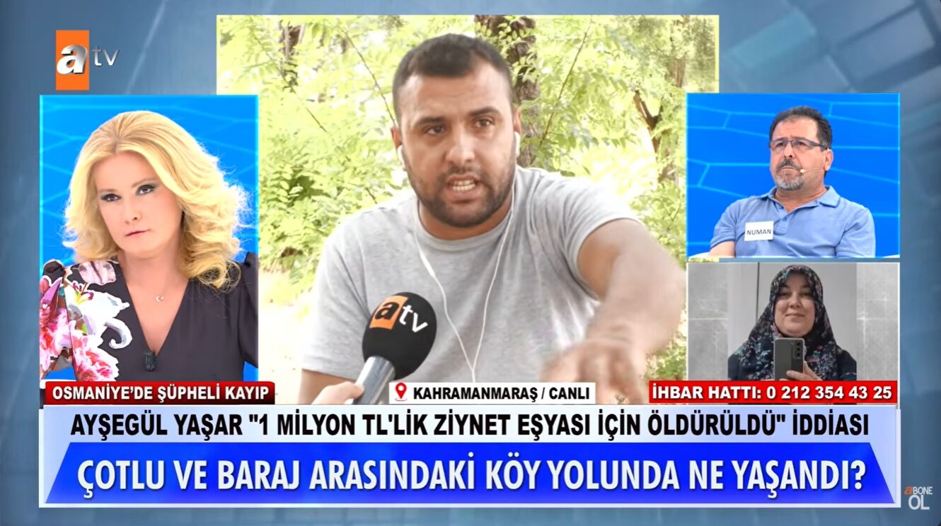 Kahramanmaraş’ta Kayıp Ayşegül Yaşar Cinayetinde Şüpheli Yakalandı: Her Şeyi İtiraf Etti