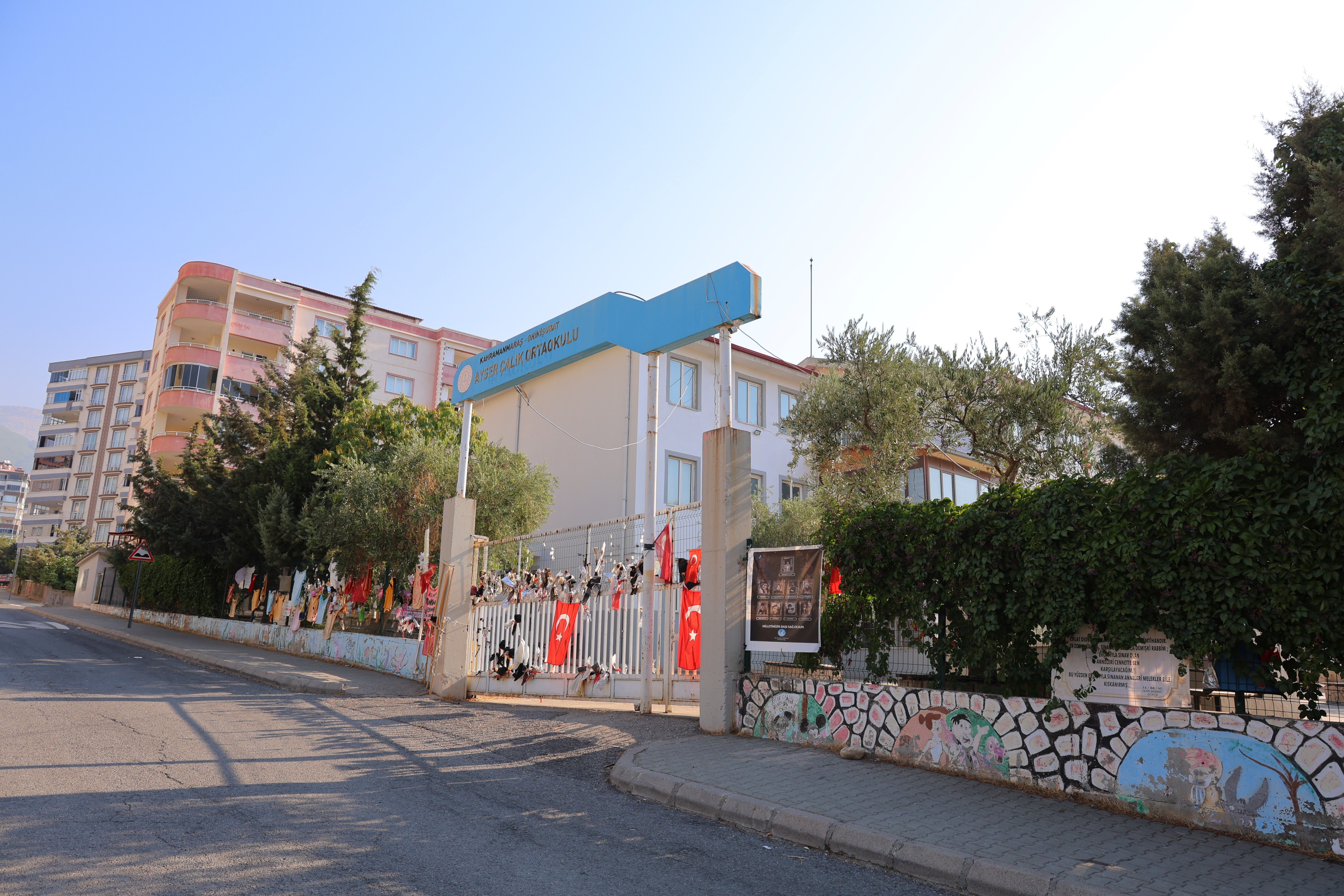 Kahramanmaraş’ta O Okulun Bahçesi İlk Kez Çocuk Seslerinden Yoksun Kaldı (2)