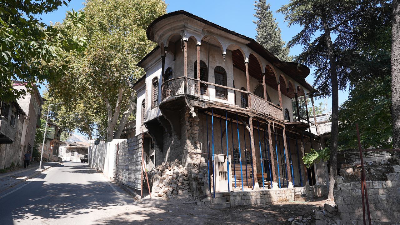 Kahramanmaraş'ta Tarihi Çiftaslan Konağı 32 Milyon Tl'ye Restore Ediliyor (10)