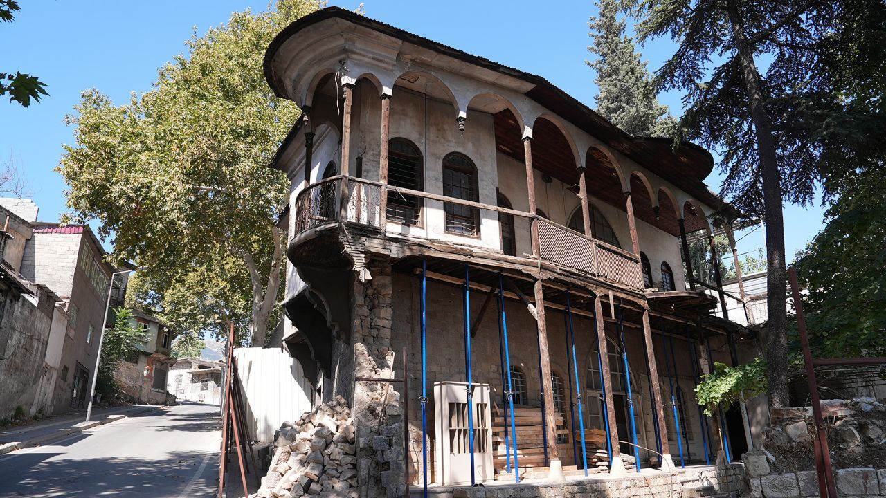 Kahramanmaraş'ta Tarihi Çiftaslan Konağı 32 Milyon Tl'ye Restore Ediliyor (12)