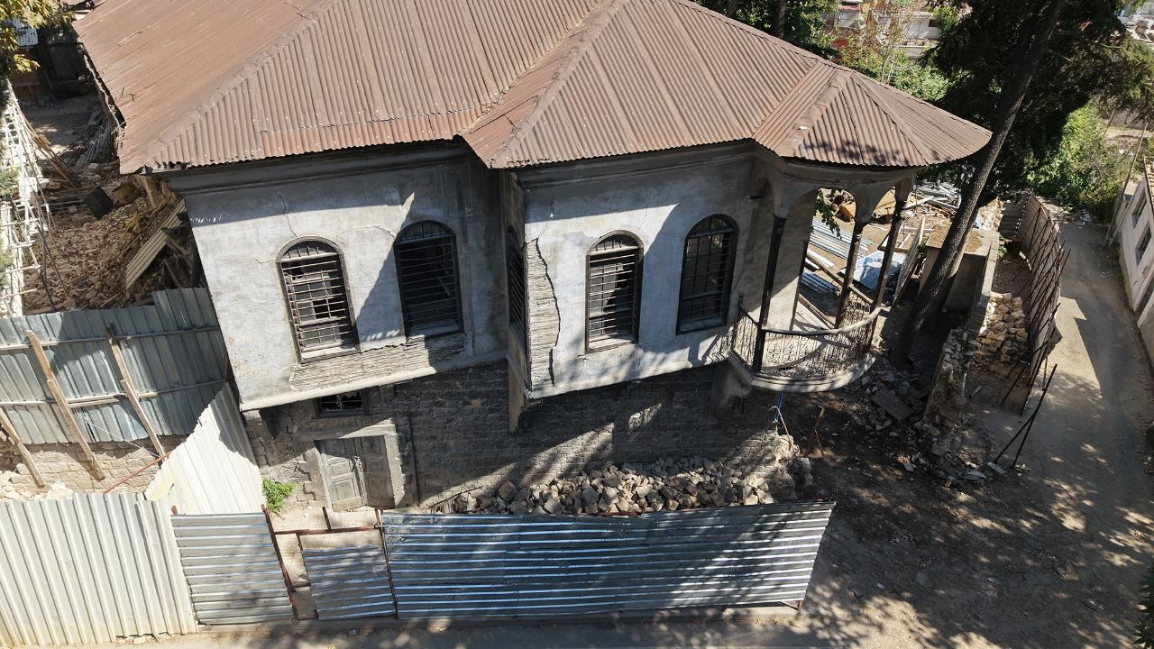 Kahramanmaraş'ta Tarihi Çiftaslan Konağı 32 Milyon Tl'ye Restore Ediliyor (13)