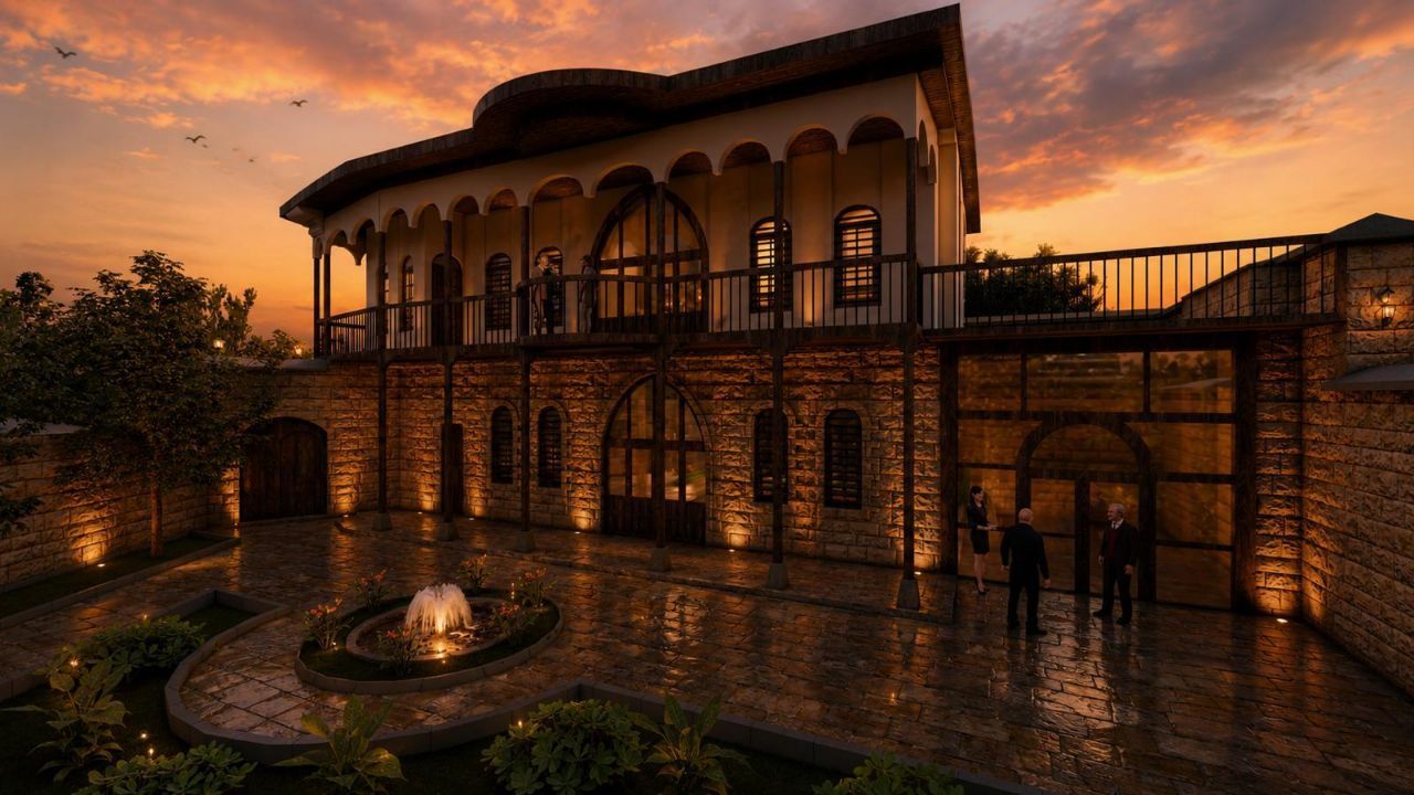 Kahramanmaraş'ta Tarihi Çiftaslan Konağı 32 Milyon Tl'ye Restore Ediliyor (16)