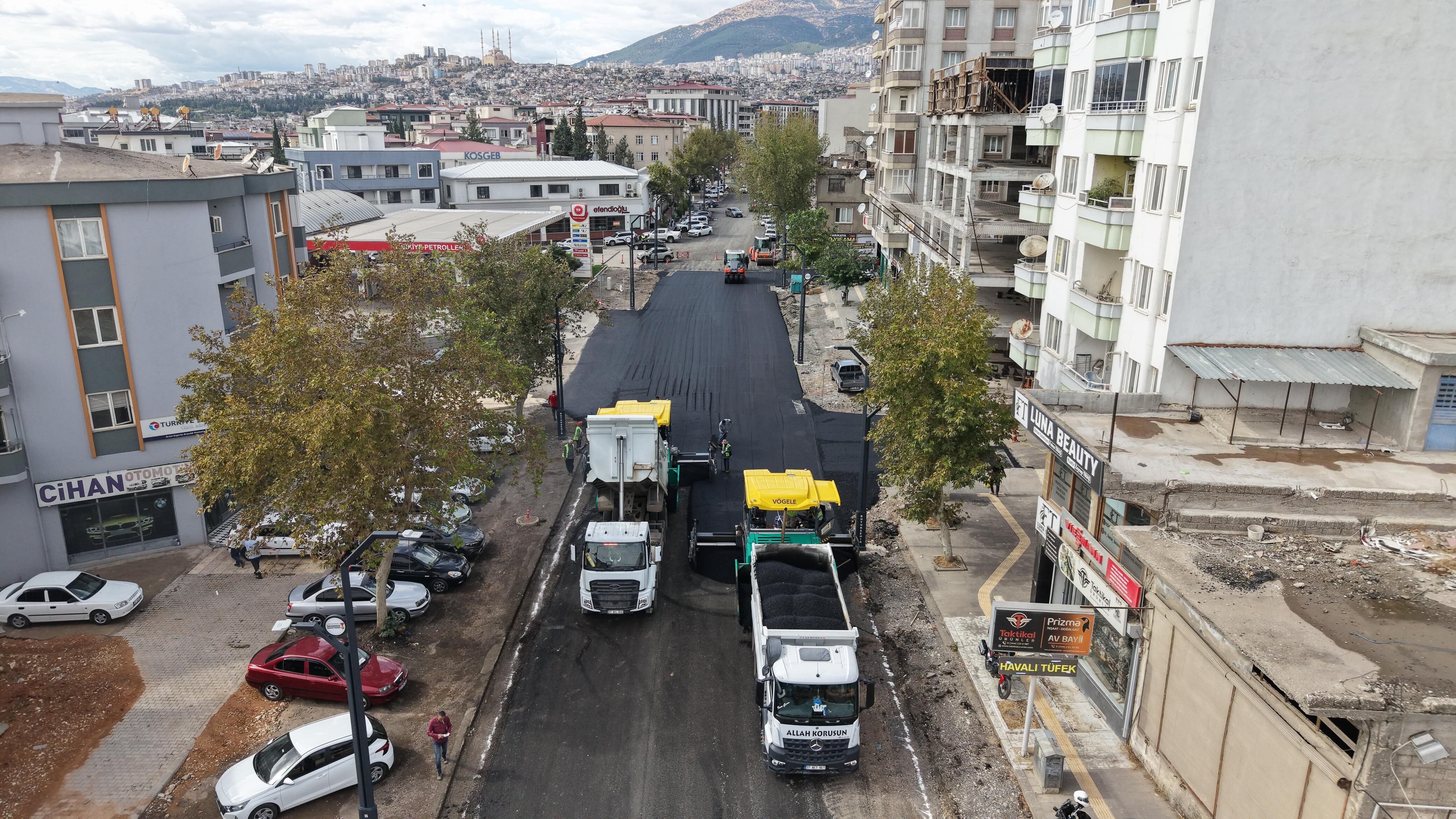 Kahramanmaraş’ta Ulaşım Için Önemli Çalışma! Trabzon Bulvarı Yenileniyor (3)