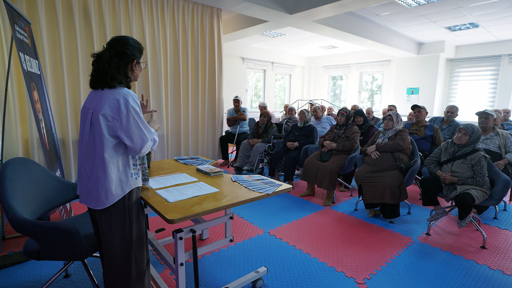 Kahramanmaraş’ta yaşlı vatandaşlar Alzheimer konusunda bilinçlendirildi