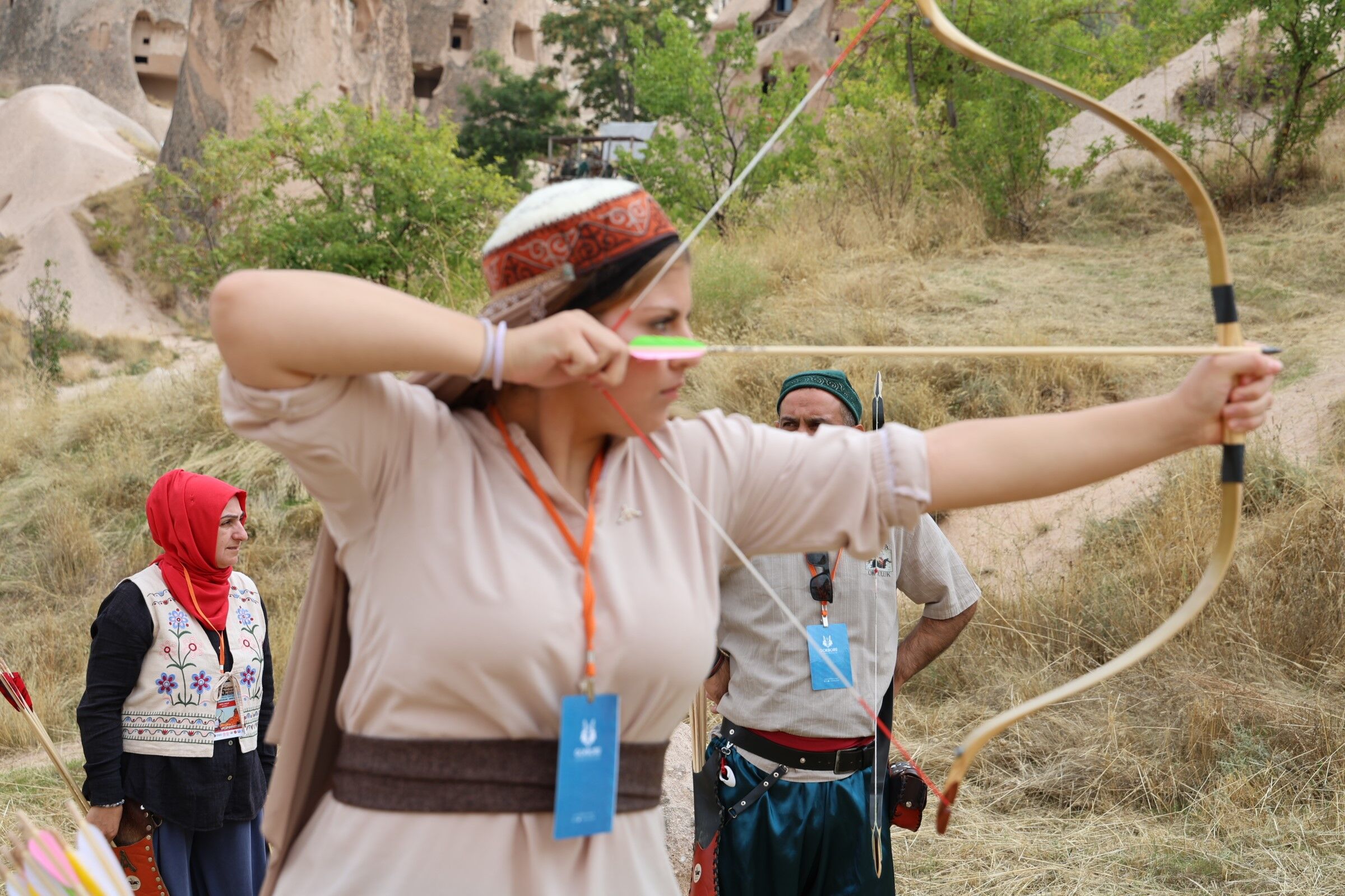 Kapadokya'da Geleneksel Okçuluk Heyecanı Başladı (2)