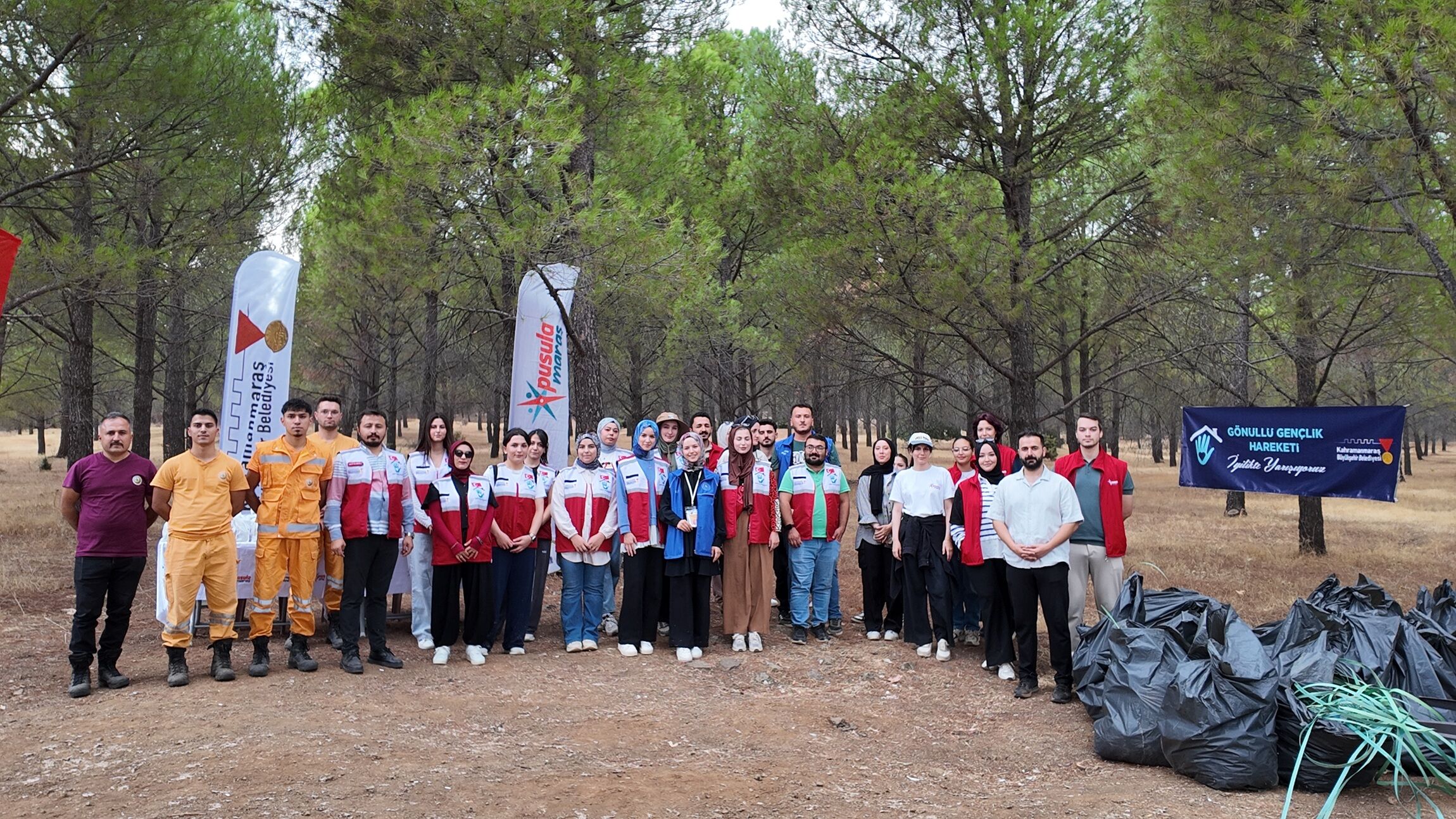 Kahramanmaraş’ta Kapıçam Tabiat Parkı için gönüllüler seferber oldu