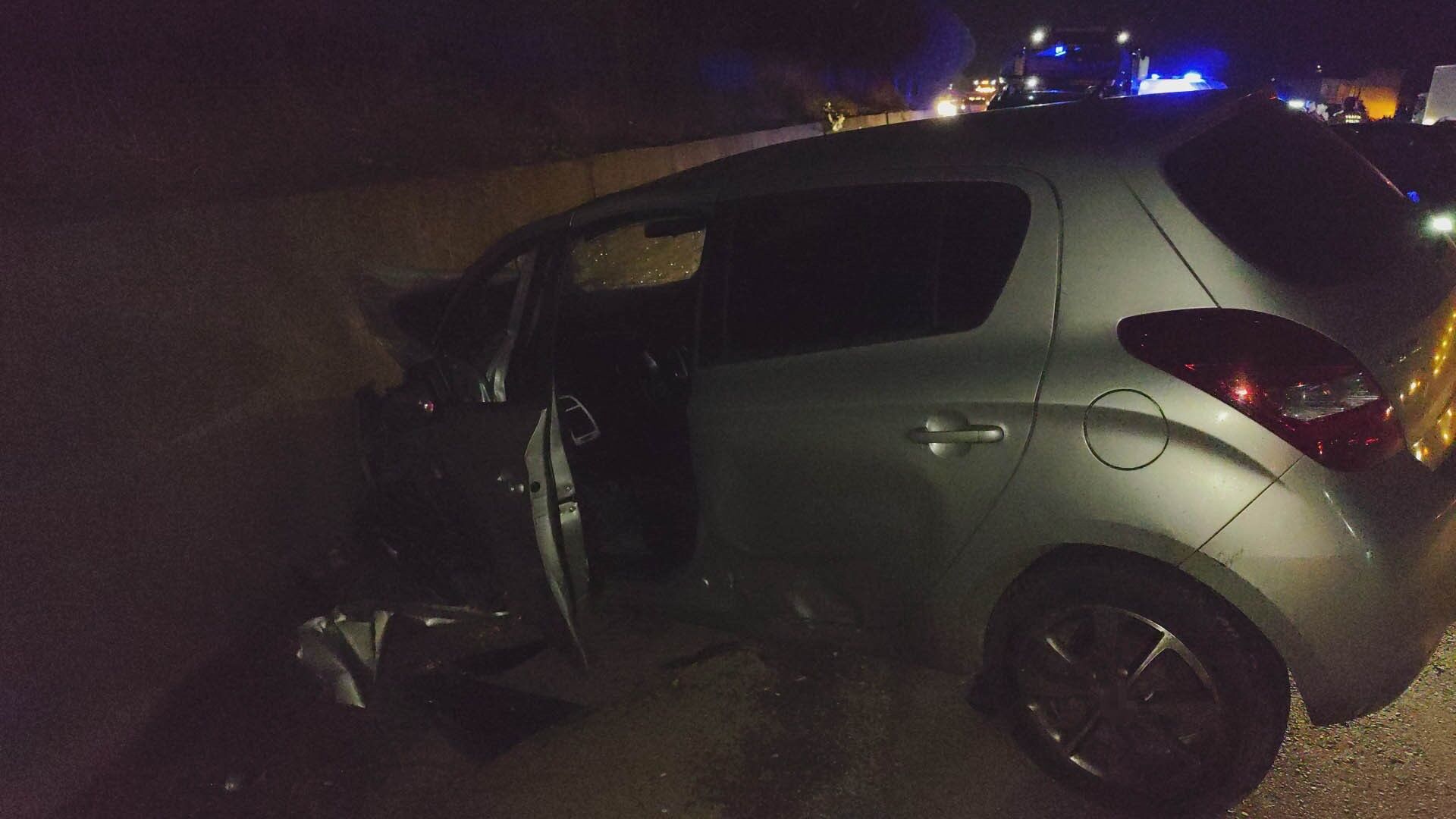 Manavgat’ta Otomobil Traktöre Arkadan Çarptı! 2 Kişi Ağır Yaralandı (4)