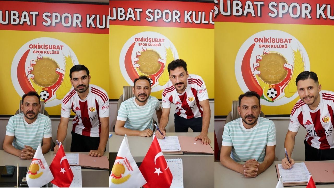 Onikişubatspor'dan kadroya 3 önemli takviye
