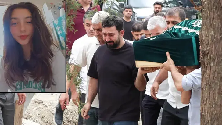 Otobüs yangınında hayatını kaybeden Yüsra son yolculuğuna uğurlandı