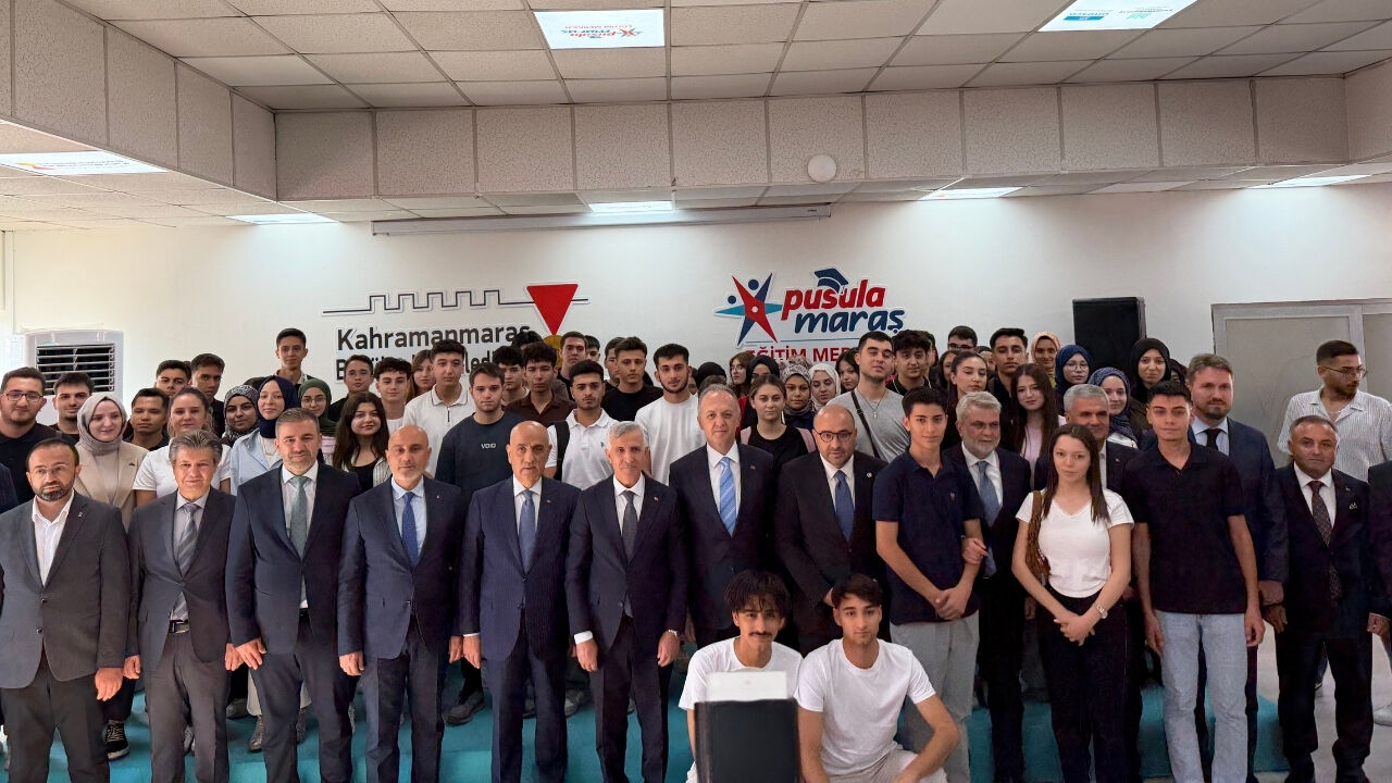 Pusula Maraş Eğitim Merkezi Açıldı! Bin Öğrenciye Ücretsiz Eğitim