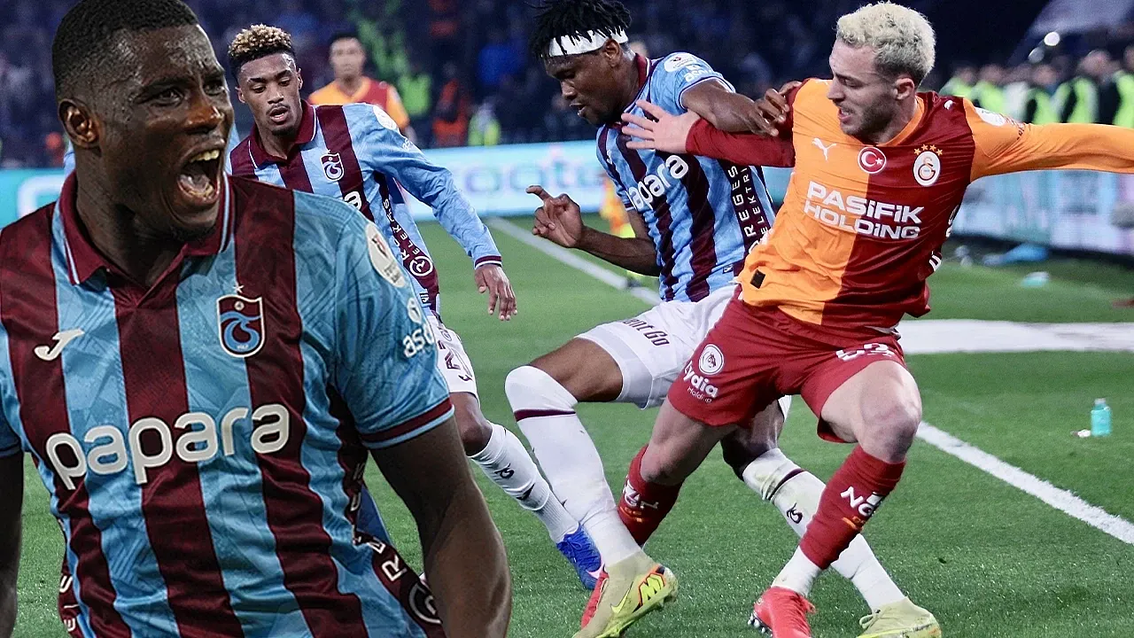 Trabzonspor Galatasaray maç özeti ve golleri! (ÖZET) Trabzonspor Galatasaray kaç kaç bitti, golleri kim attı?