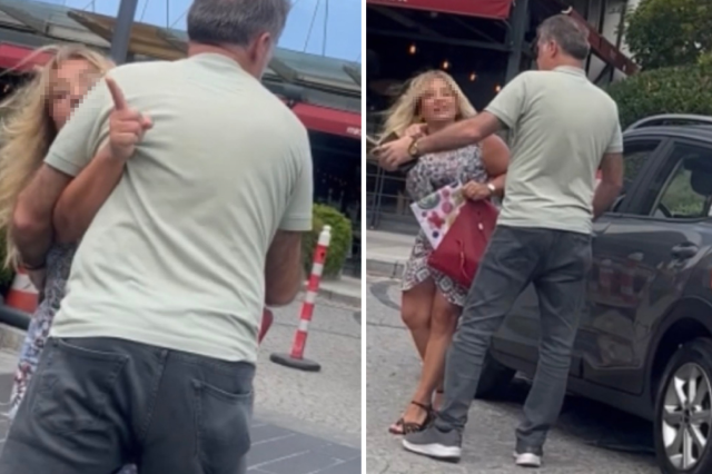 Trafikte Korna Kavgası! Kadın Sürücü Genç Kadının Aracına Saldırdı (1)-1