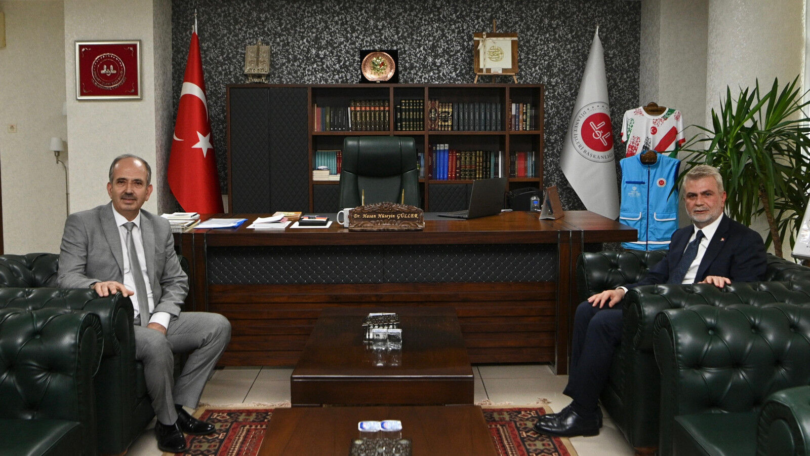 Başkan Görgel’den Gülecen, Kan ve Güler’e ziyaret