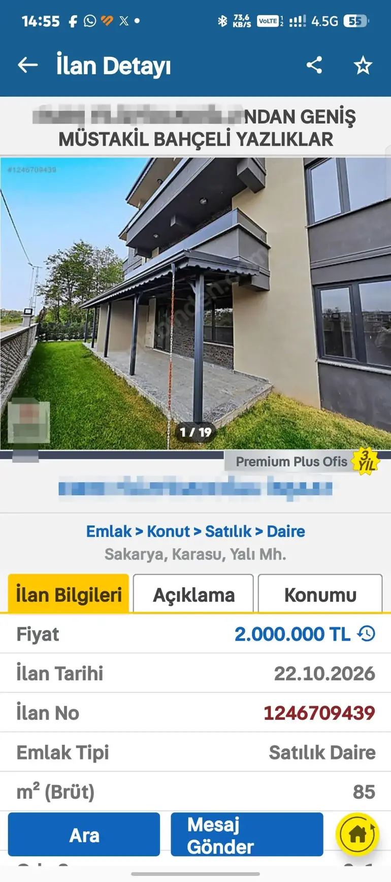 Bakanlıktan Yanıltıcı Ilan Veren Emlak Şirketine 28 Bin Lira Ceza