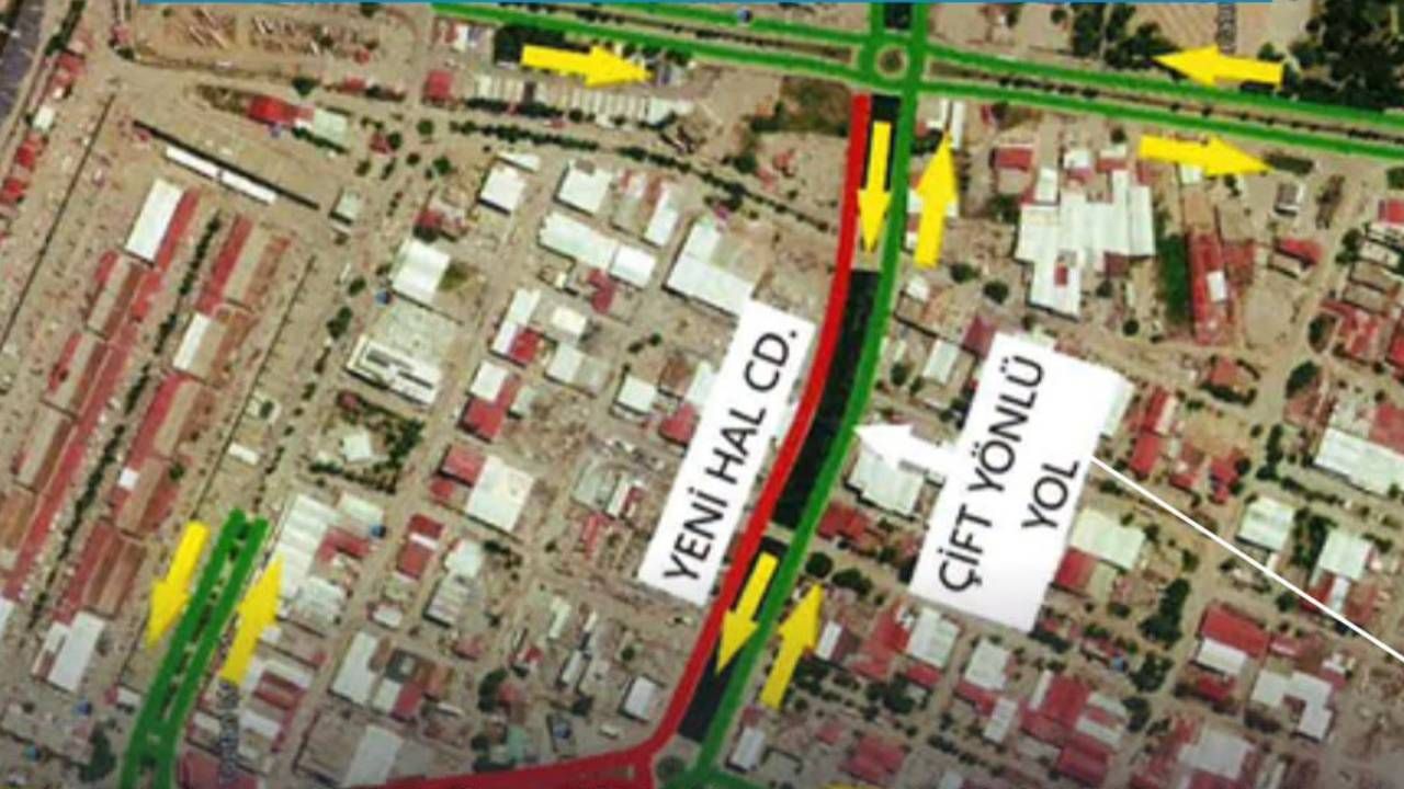 Kahramanmaraş’ta o cadde 7 Kasım’a kadar trafiğe kapalı