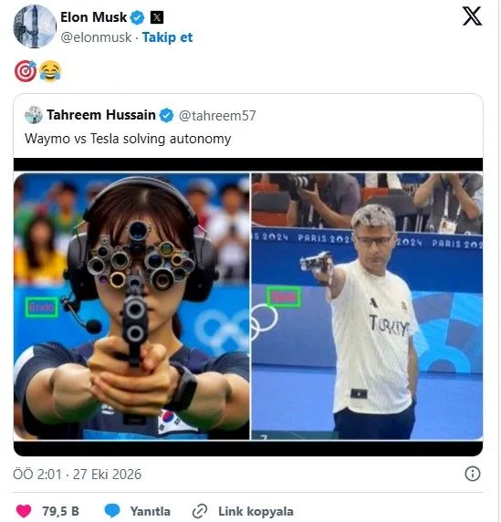 Elon Musk’tan Kahramanmaraşlı Yusuf Dikeç’li Gönderme
