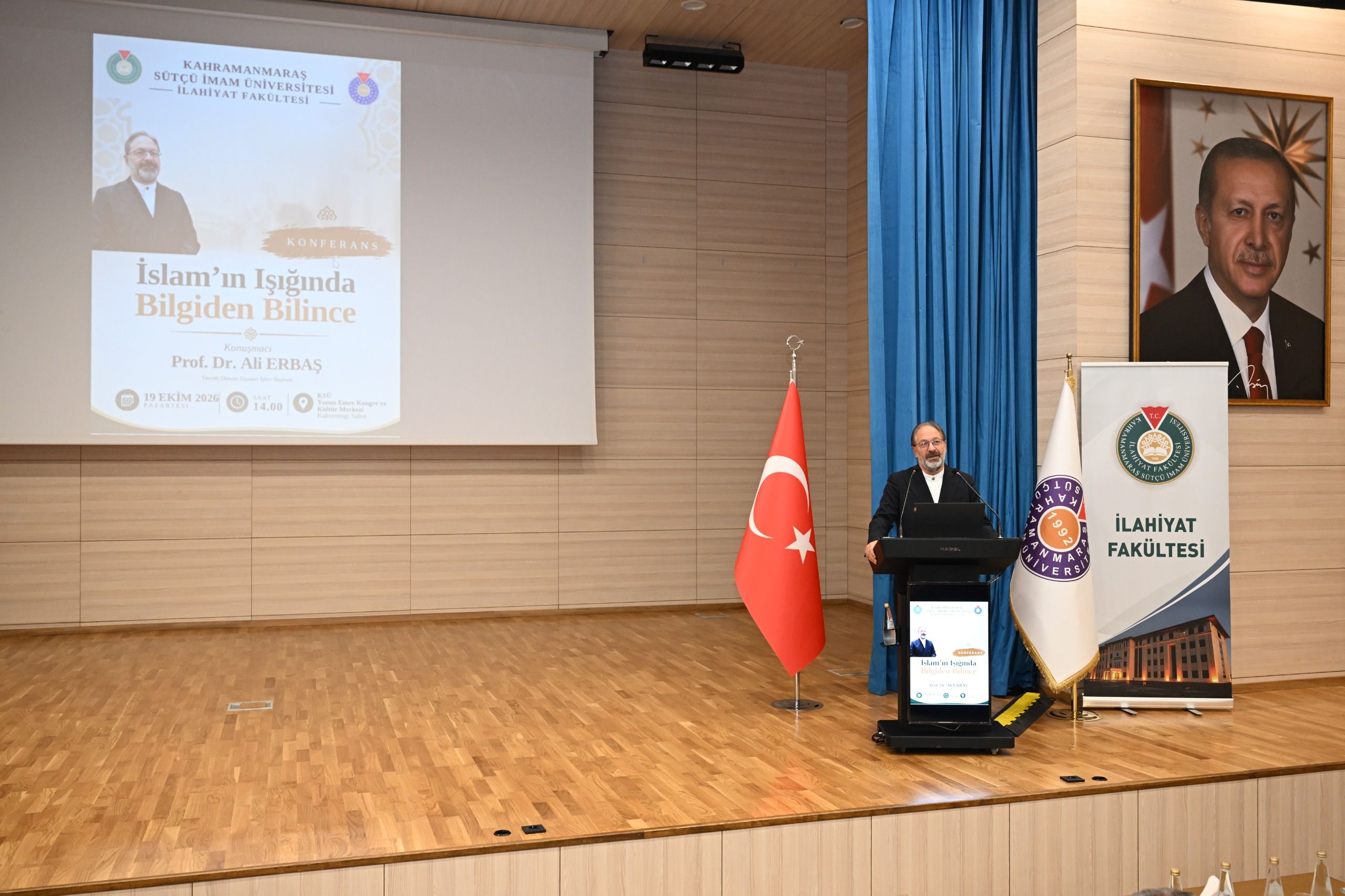 Eski Diyanet İşleri Başkanı Ali Erbaş, Kahramanmaraş’ta İlim Ve İrfanı Anlattı (9)