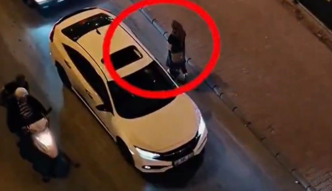Gaziantep'te Dron Destekli Dilenci Denetimi! Çok Sayıda Kişiye Ceza (1)