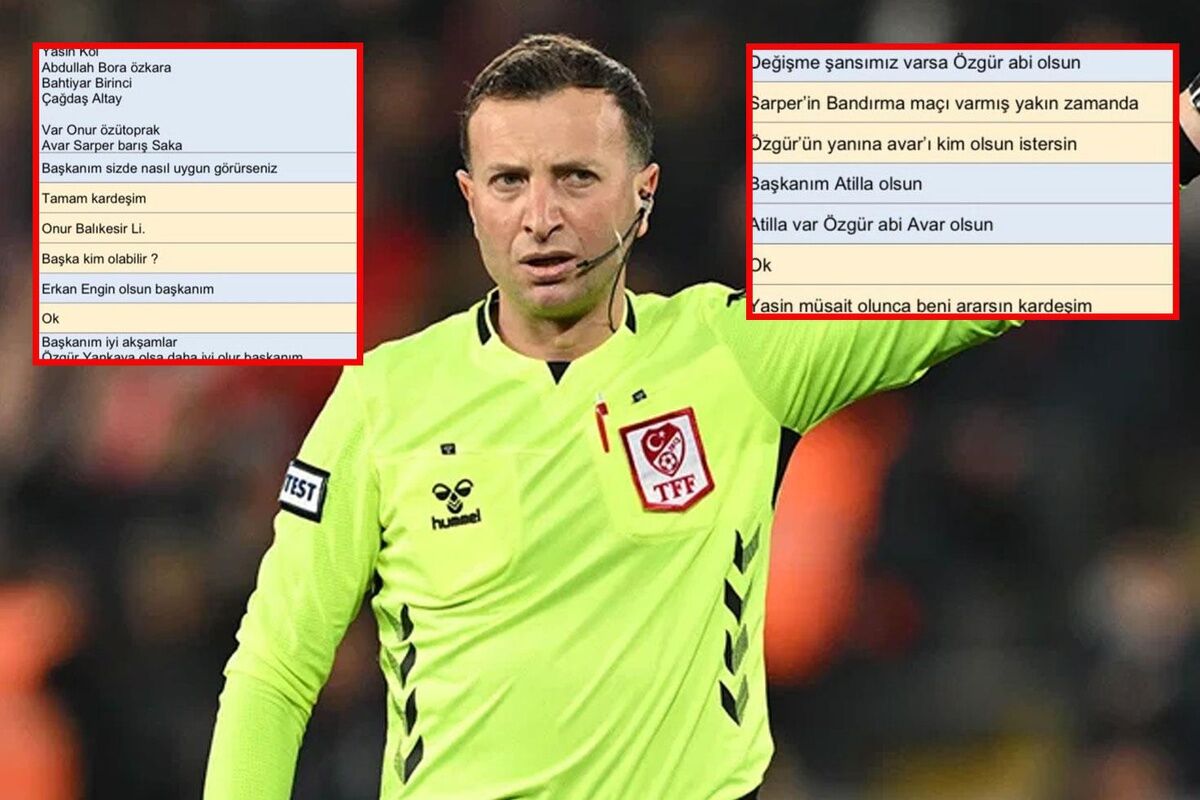 Hakem yazışmalarında çarpıcı ayrıntı! İsimleri verildi, derbide görev yaptılar