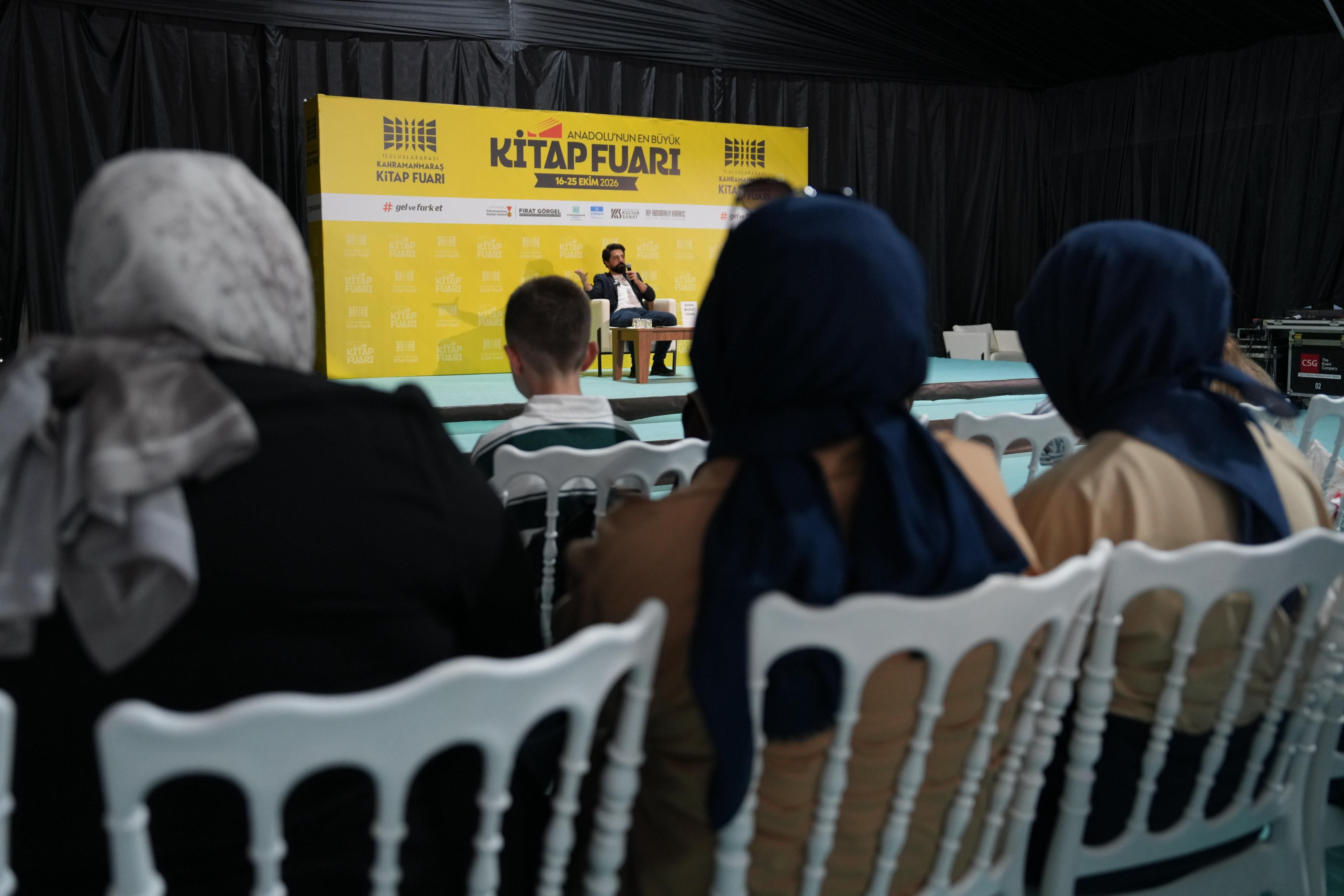 Kaan Murat Yanık, Kahramanmaraş Kitap Fuarı’nda Edebiyatın İzini Anlattı (4)