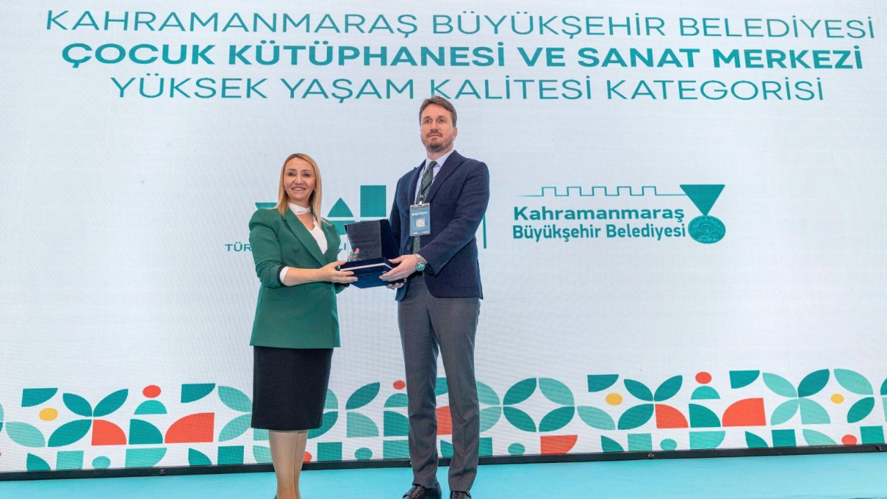 Kahramanmaraş Büyükşehir Belediyesine Ulusal Ödül! 117 Proje Yarıştı (1)