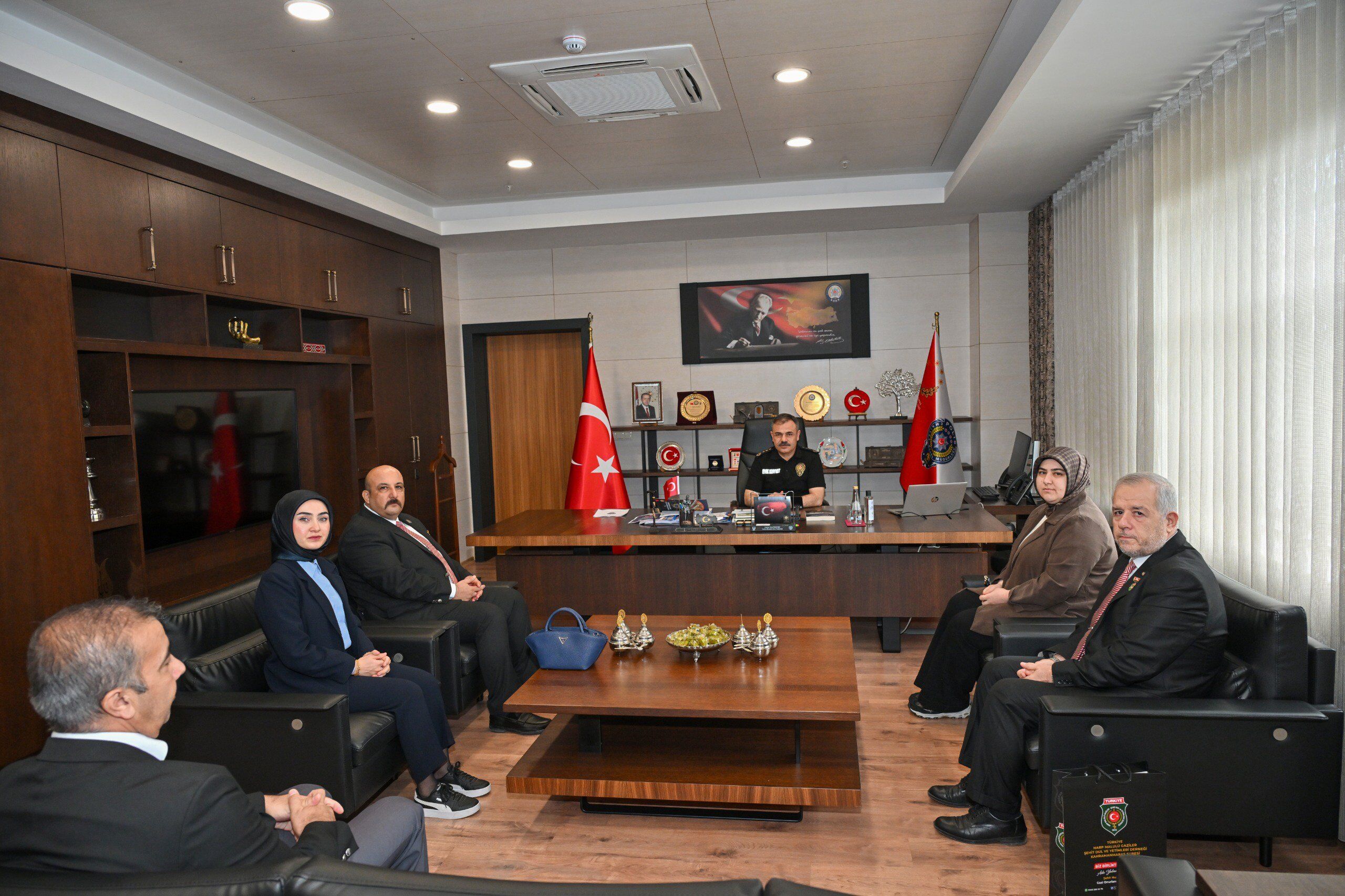 Kahramanmaraş Emniyet Müdürü Beyti Kalaycı’ya Peş Peşe Ziyaretler3