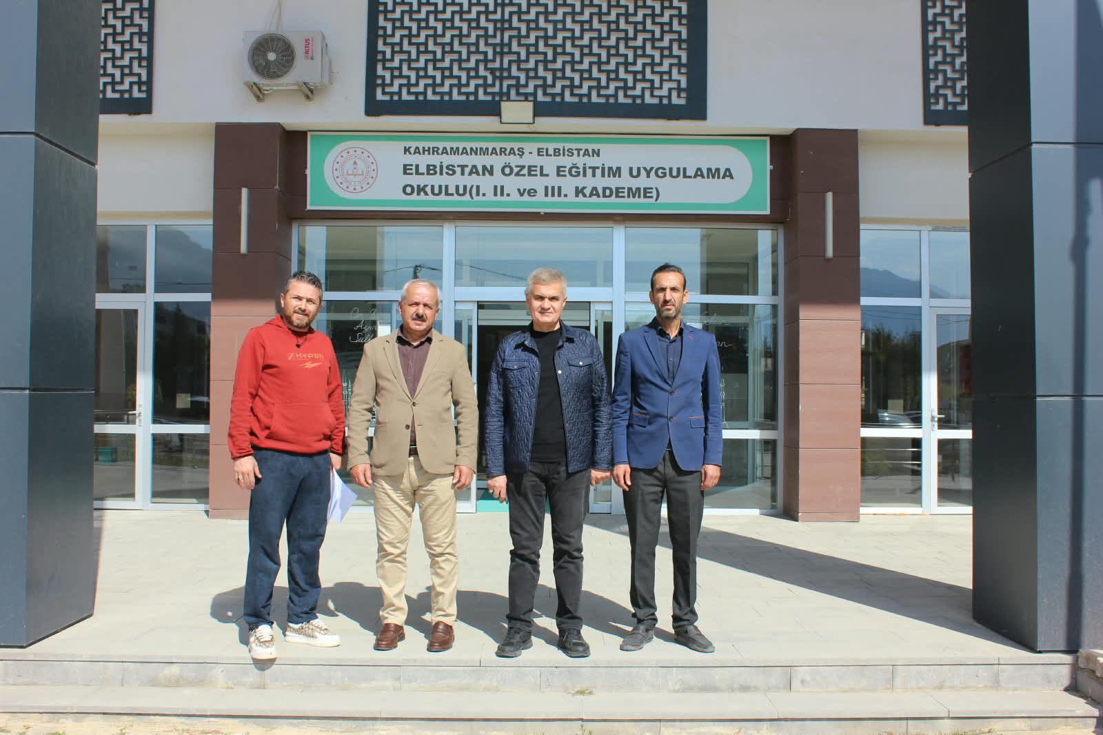 Kahramanmaraş İl Millî Eğitim Müdürü Turan Akpınar Elbistan’da (2)
