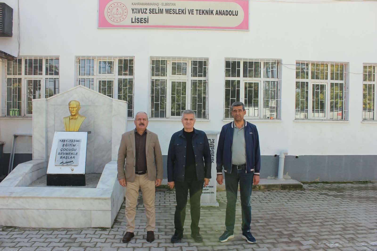 Kahramanmaraş İl Millî Eğitim Müdürü Turan Akpınar Elbistan’da (4)