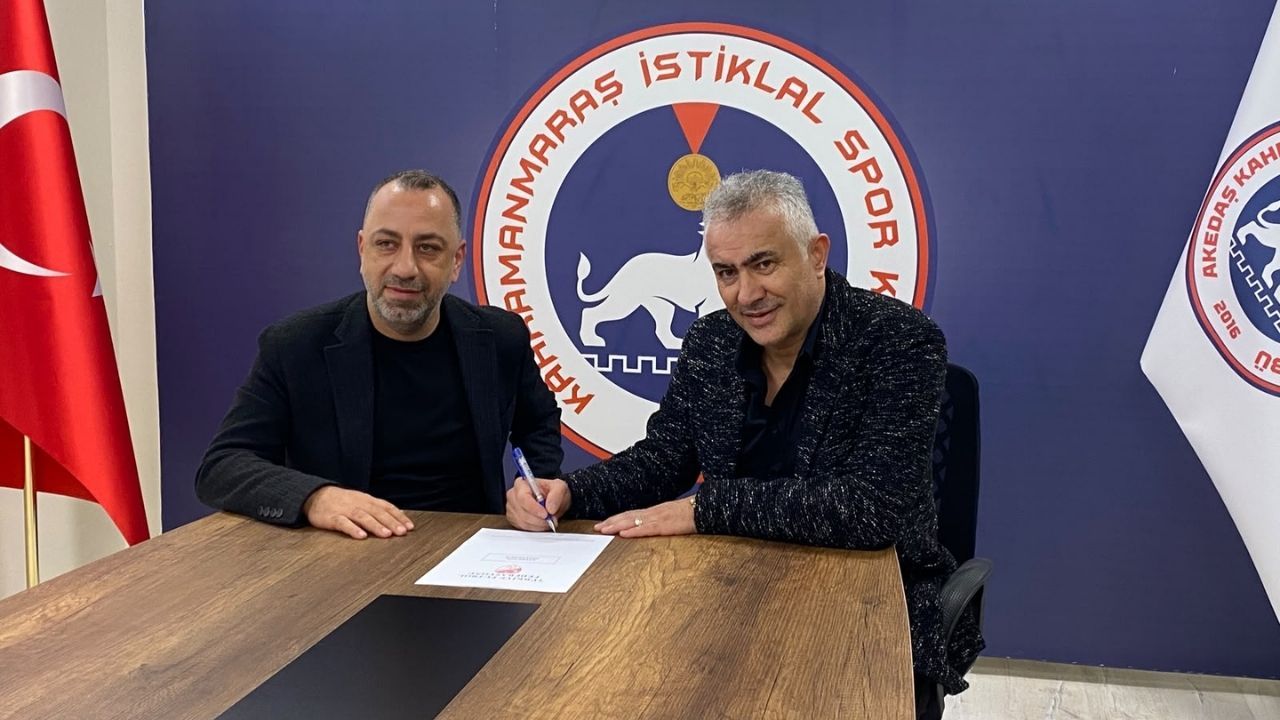 Kahramanmaraş İstiklalspor'da Mehmet Altıparmak dönemi resmen başladı! İmzalar atıldı