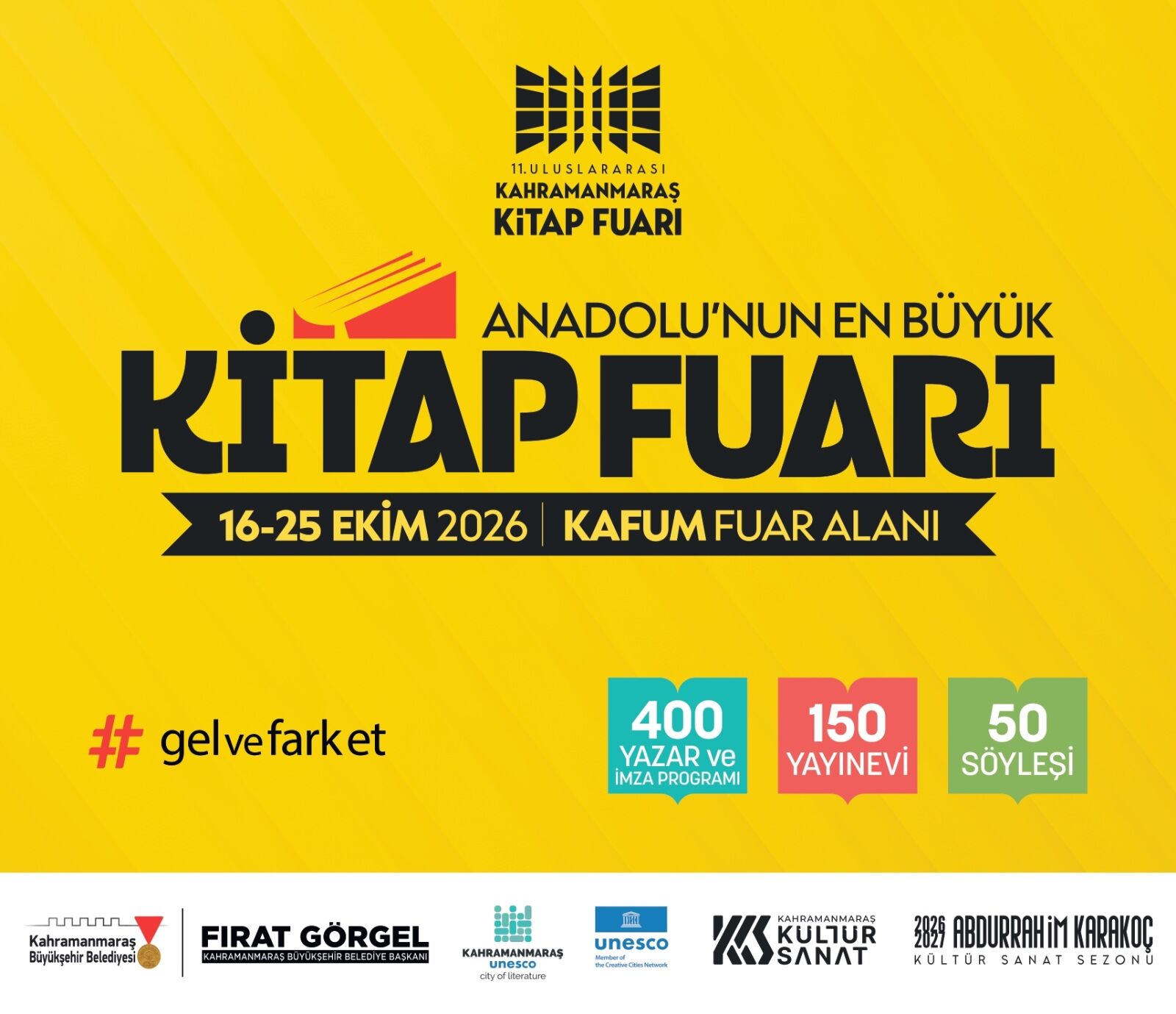 Kahramanmaraş Kitap Fuarı 16 Ekim’de Başlıyor 400 Yazar Ve Şair Gelecek