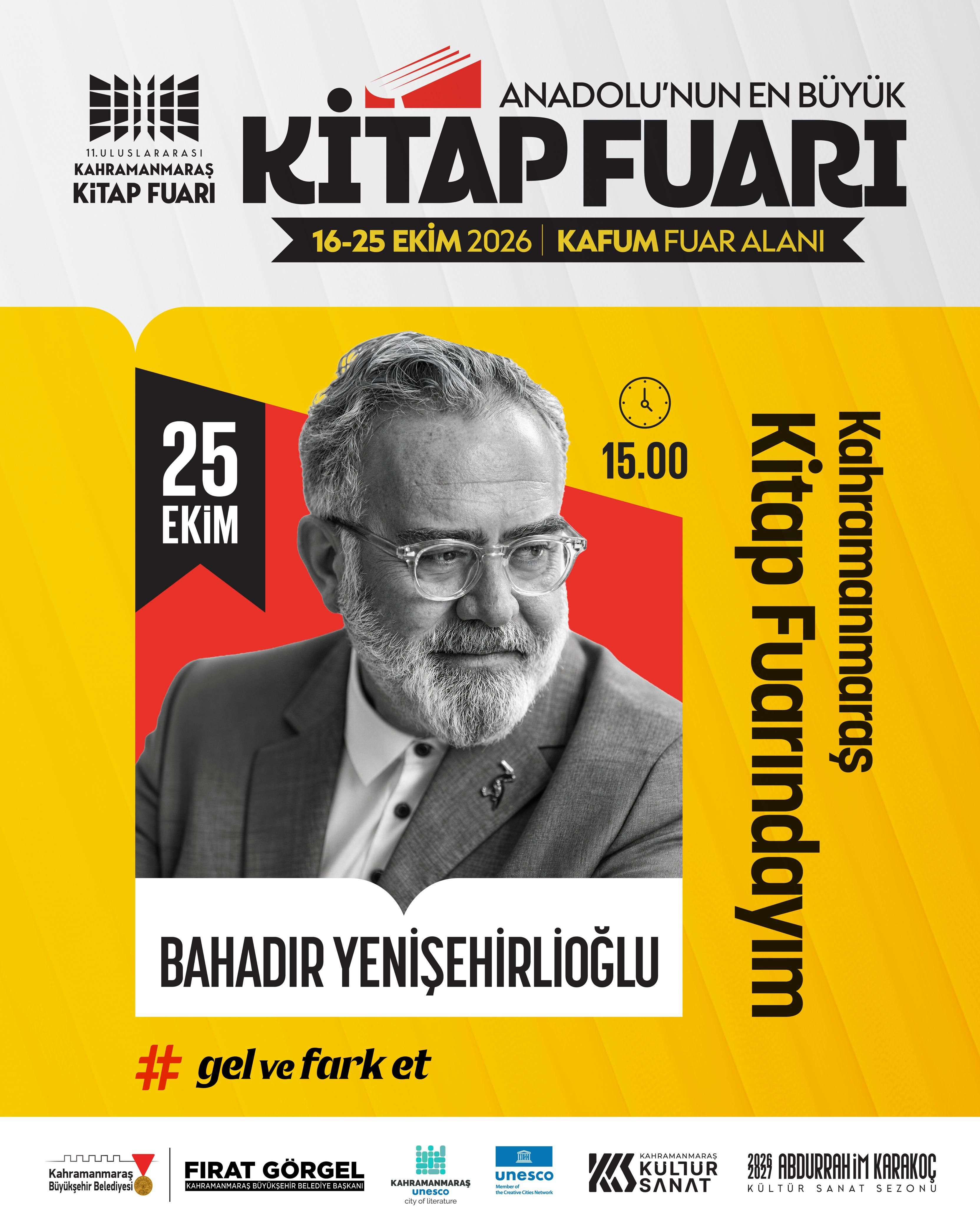 Kahramanmaraş Kitap Fuarı Finalinde 5 Ünlü İsim Okurlarla Buluşacak (1)