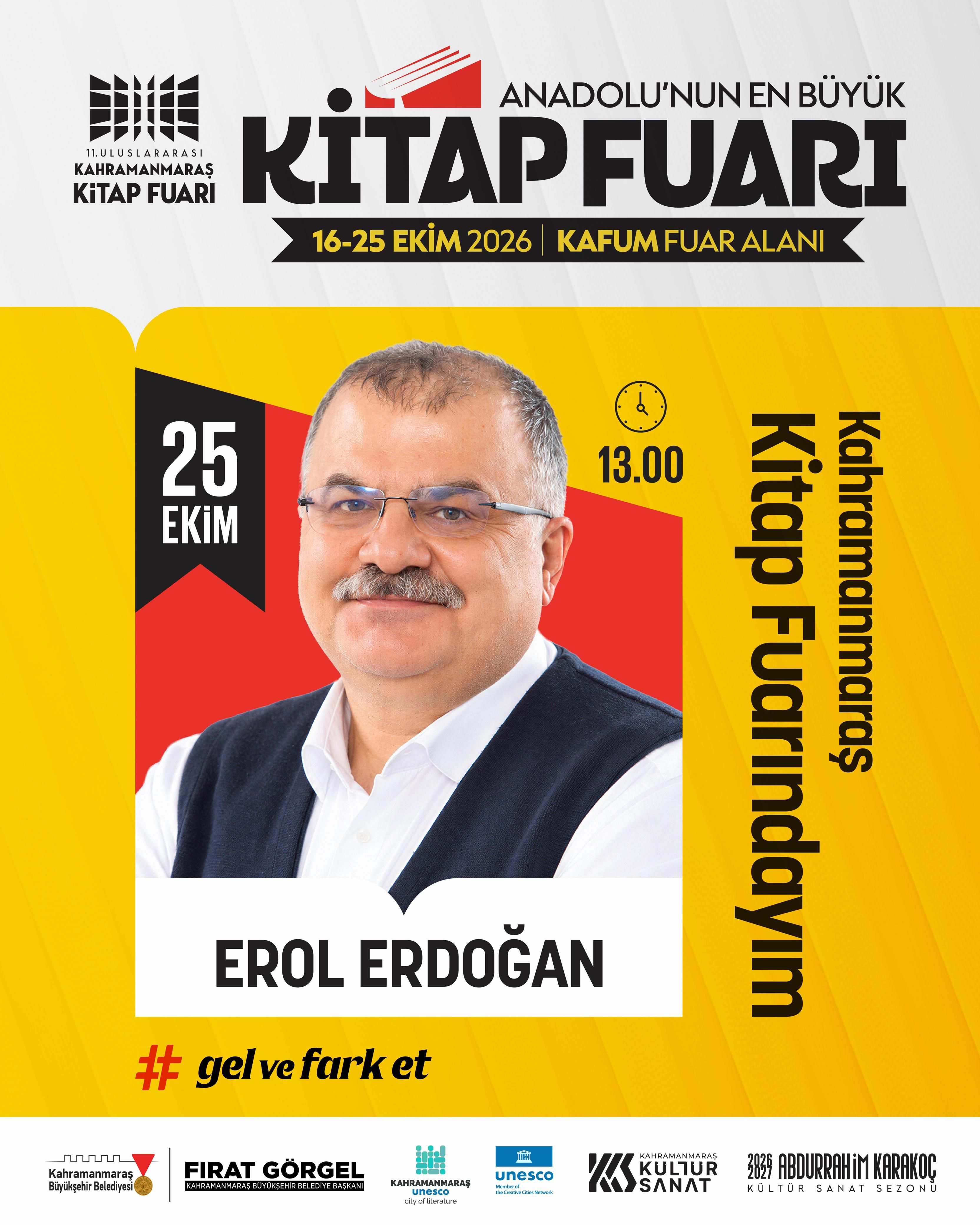 Kahramanmaraş Kitap Fuarı Finalinde 5 Ünlü İsim Okurlarla Buluşacak (2)