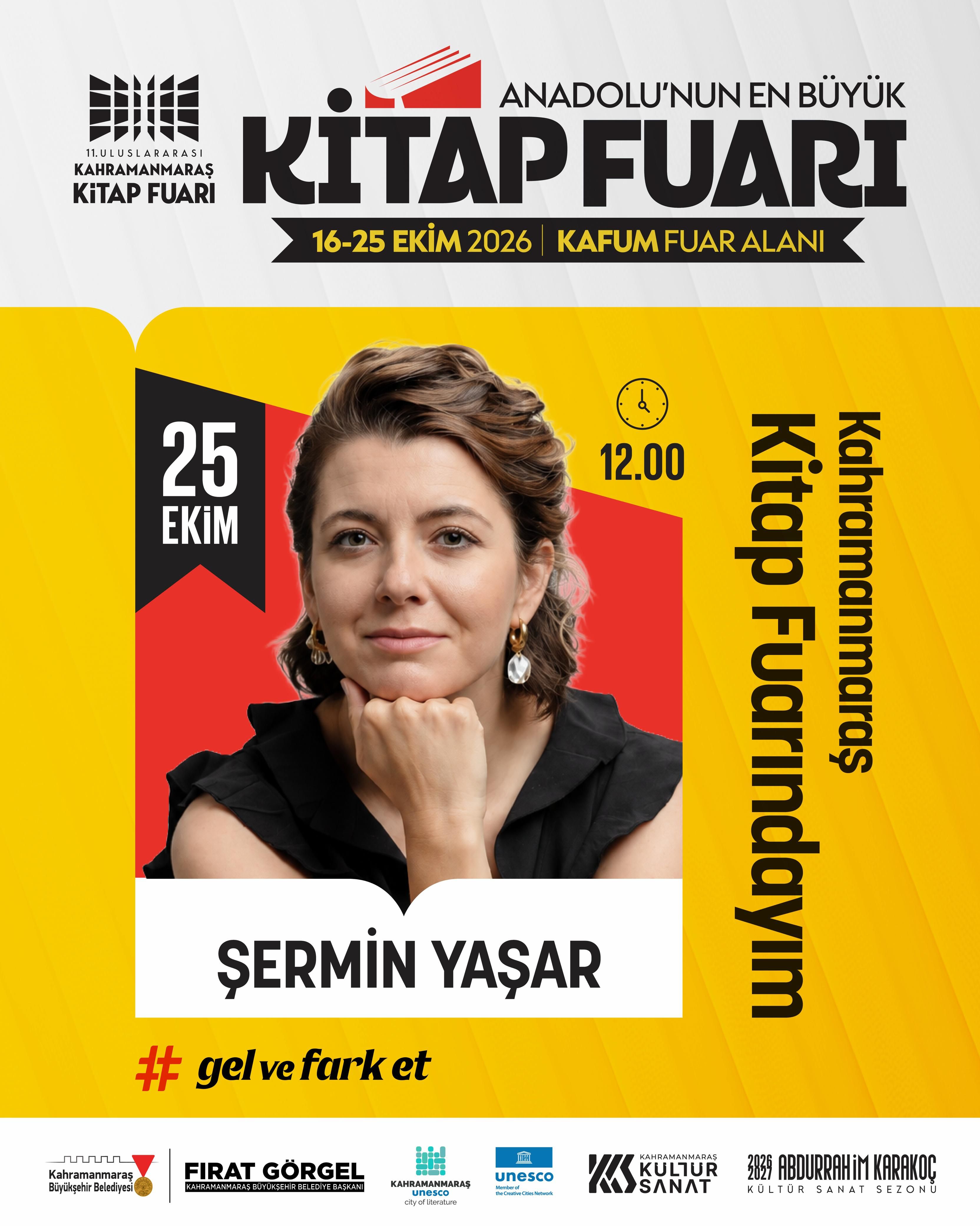 Kahramanmaraş Kitap Fuarı Finalinde 5 Ünlü İsim Okurlarla Buluşacak (4)
