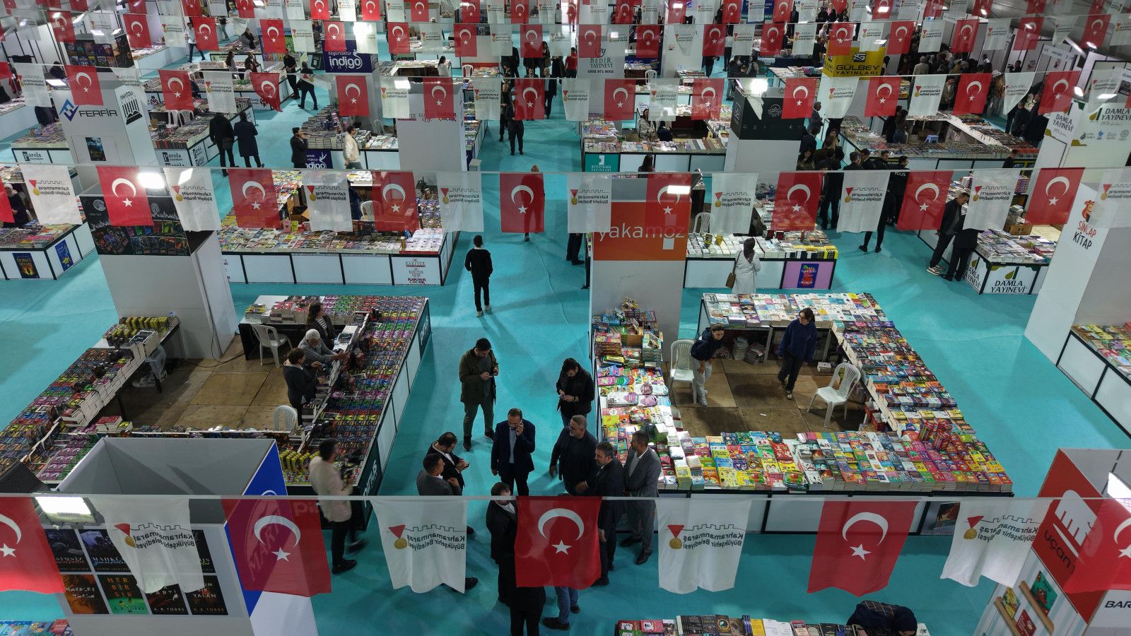 Kahramanmaraş Kitap Fuarı'nda 20 Ekim programı belli oldu!
